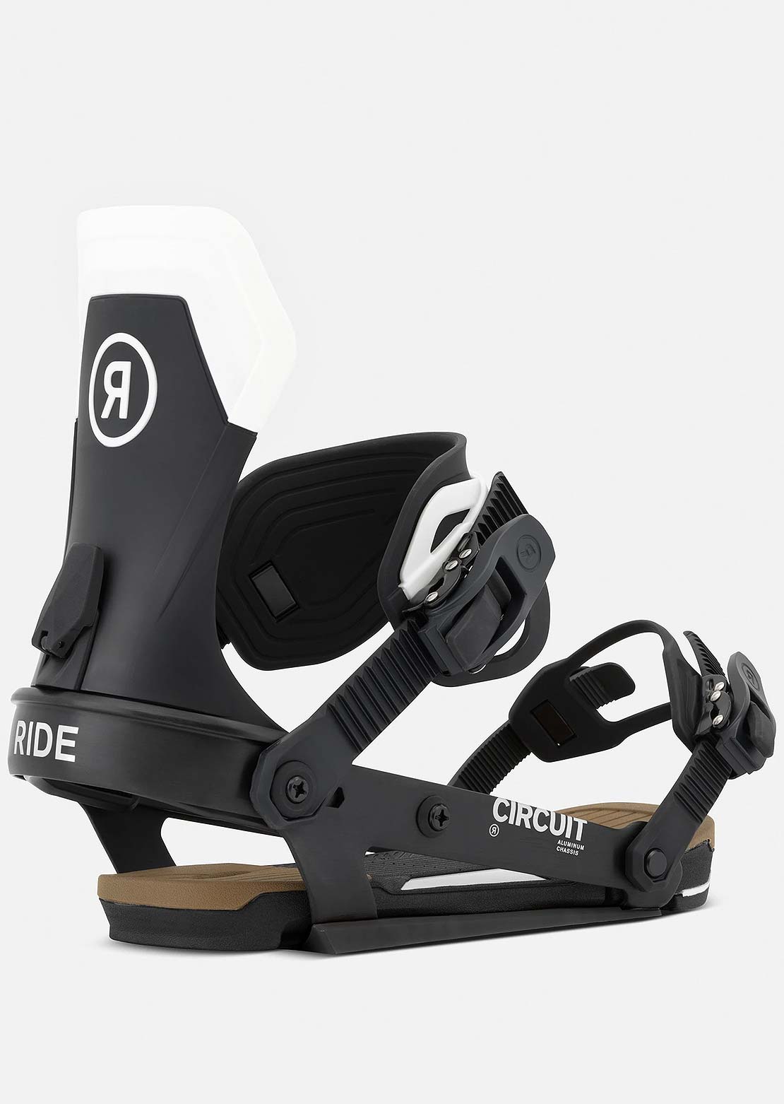 Ride Unisex Circuit Snowboard Bindings Black