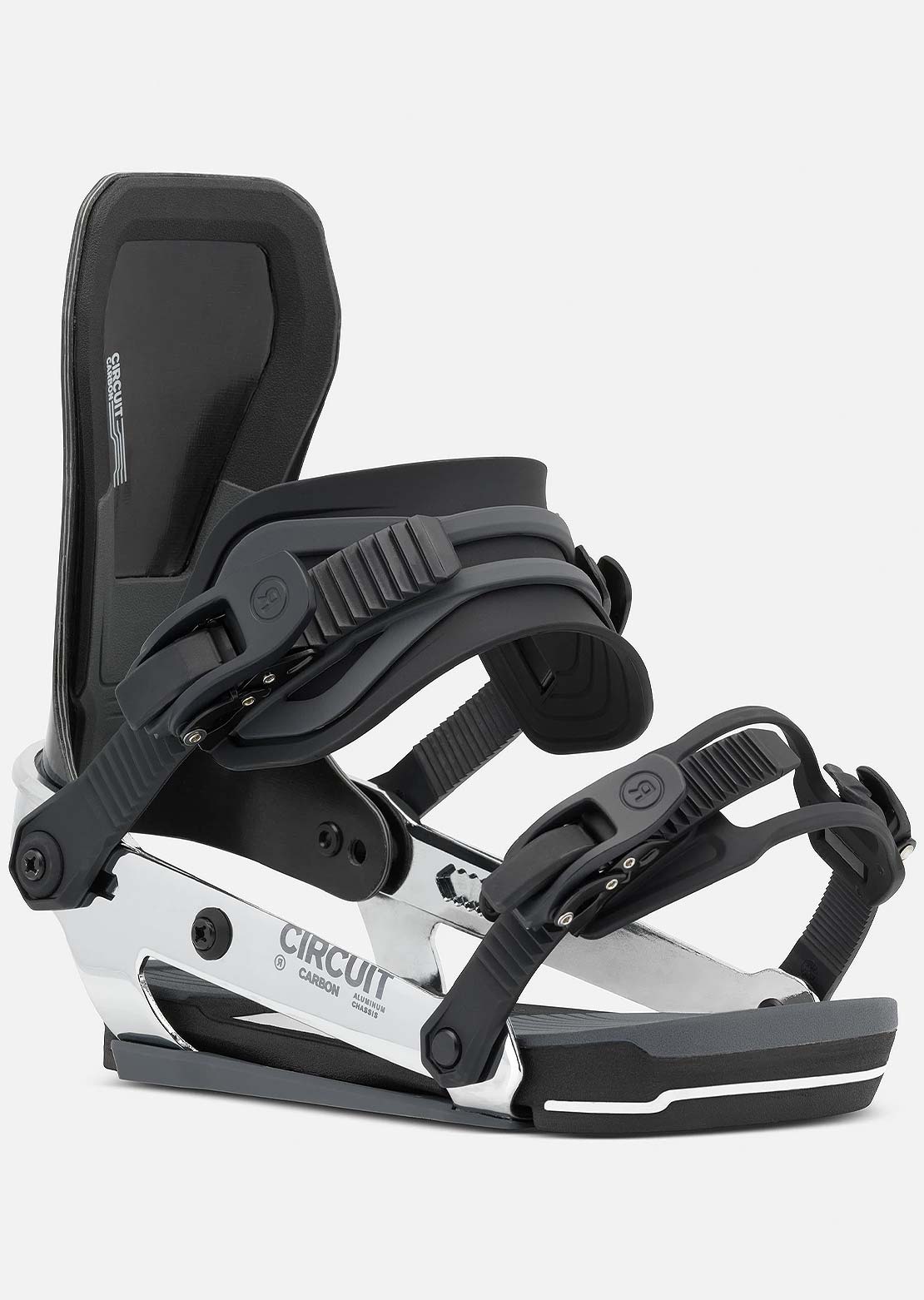 Ride Unisex Circuit Carbon Snowboard Bindings Black