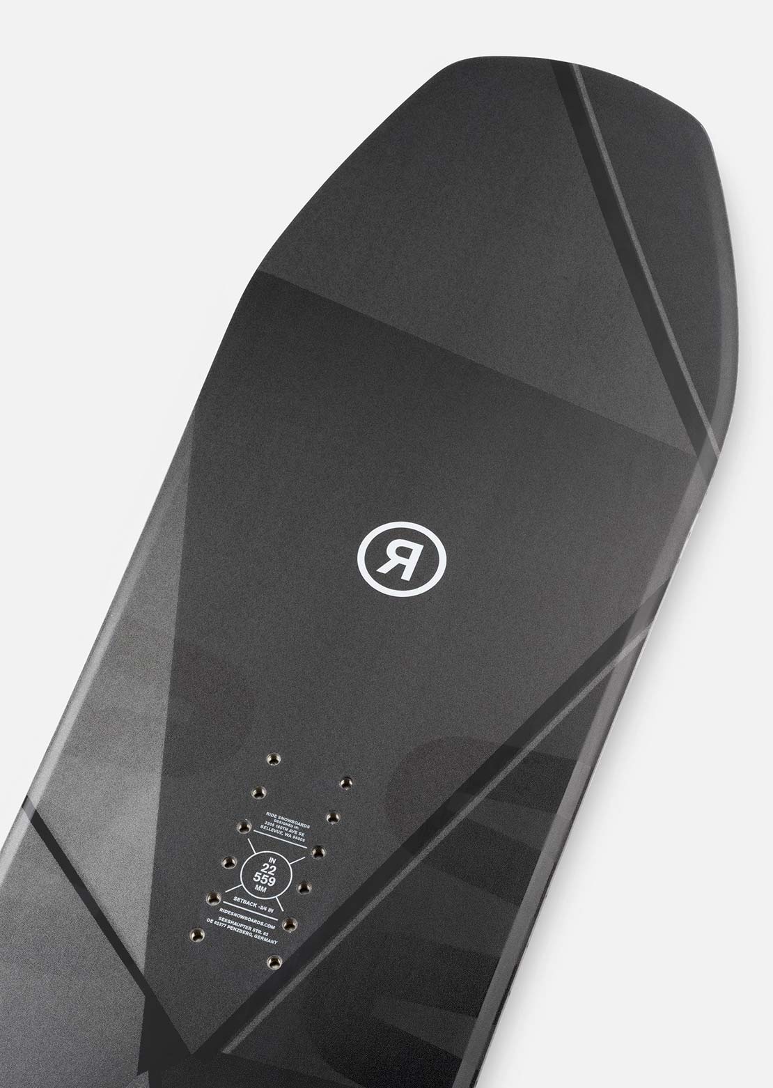 Ride Unisexe Deep Fake Planche de snowboard