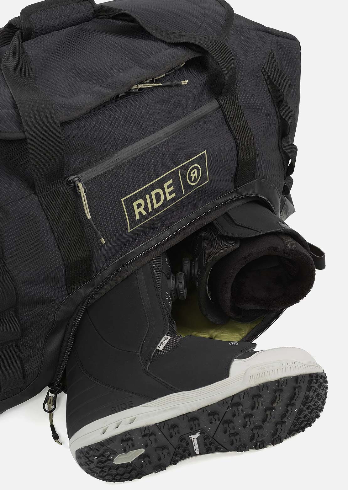 Ride Unisex Duffle Bag Black