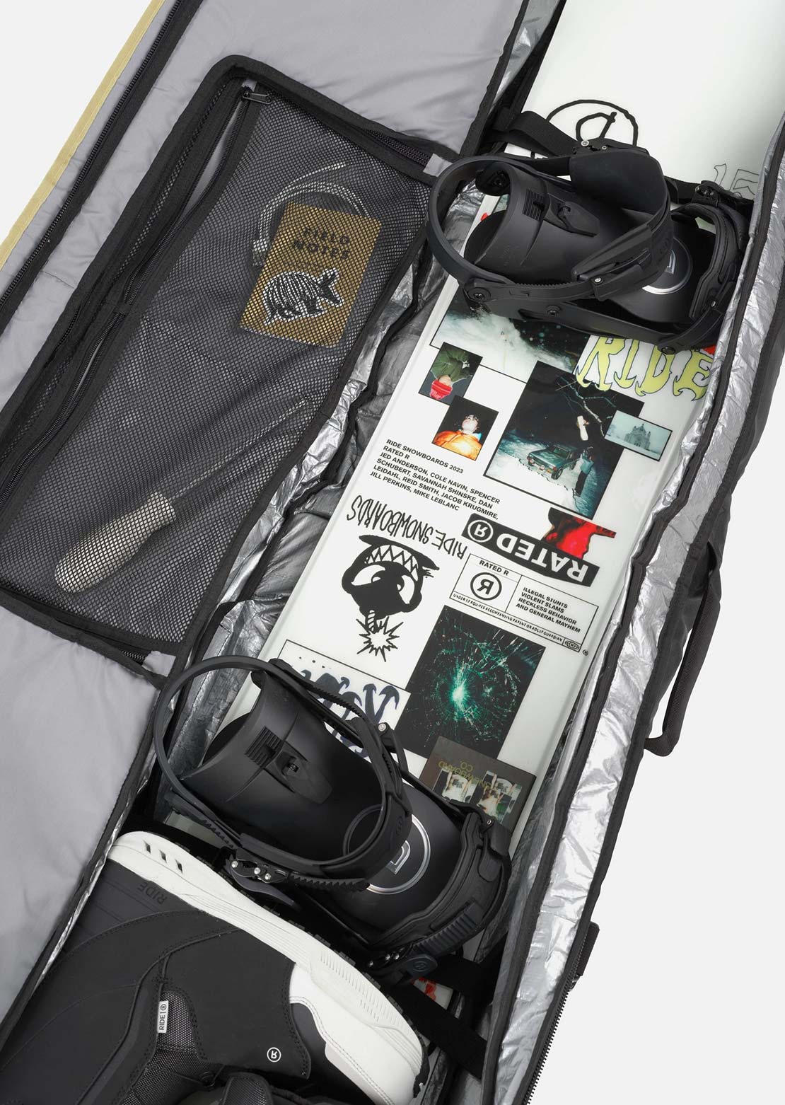 Ride Unisex The Perfect Snowboard Bag Black