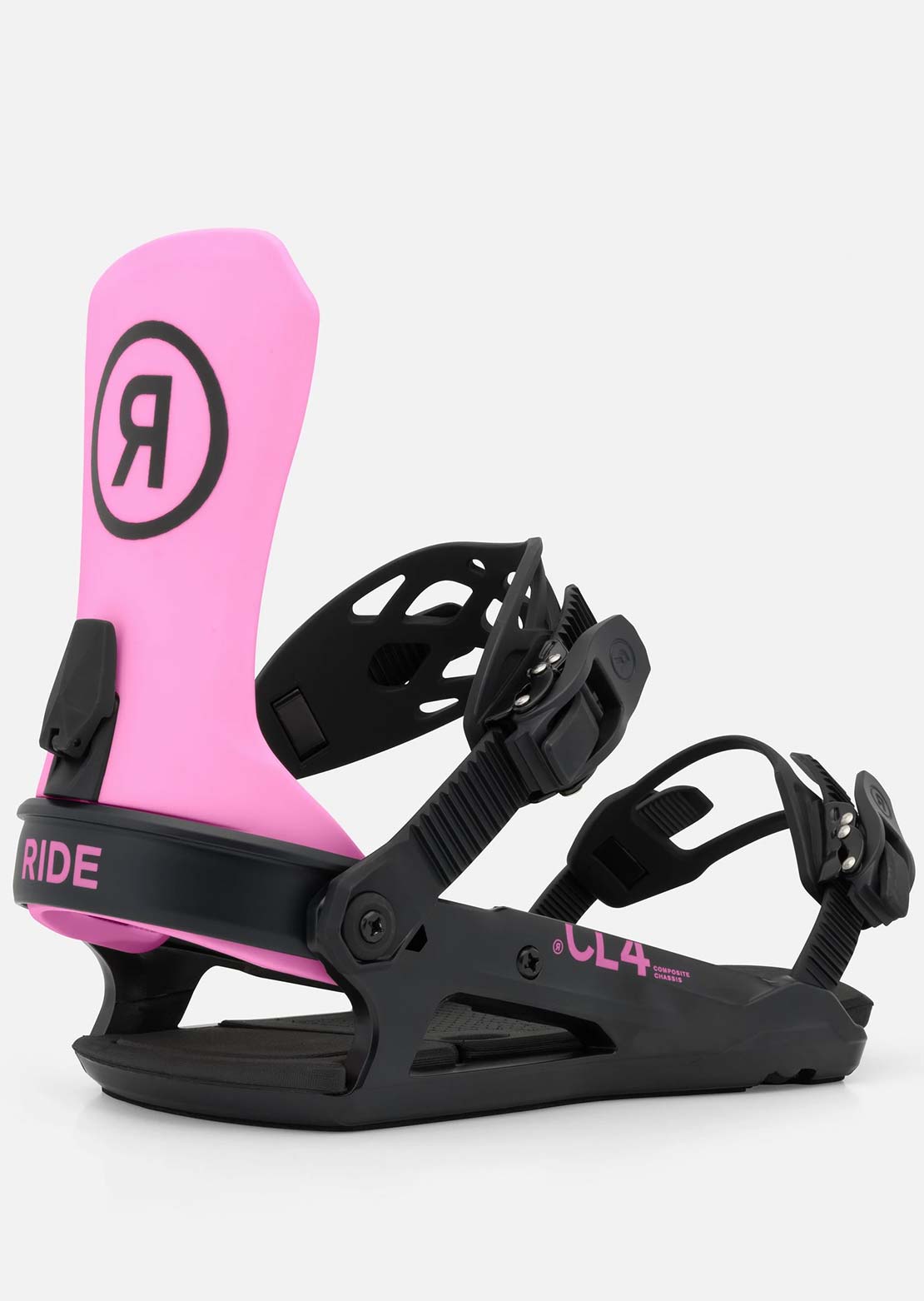 Ride Women's CL-4 Snowboard Bindings Pink