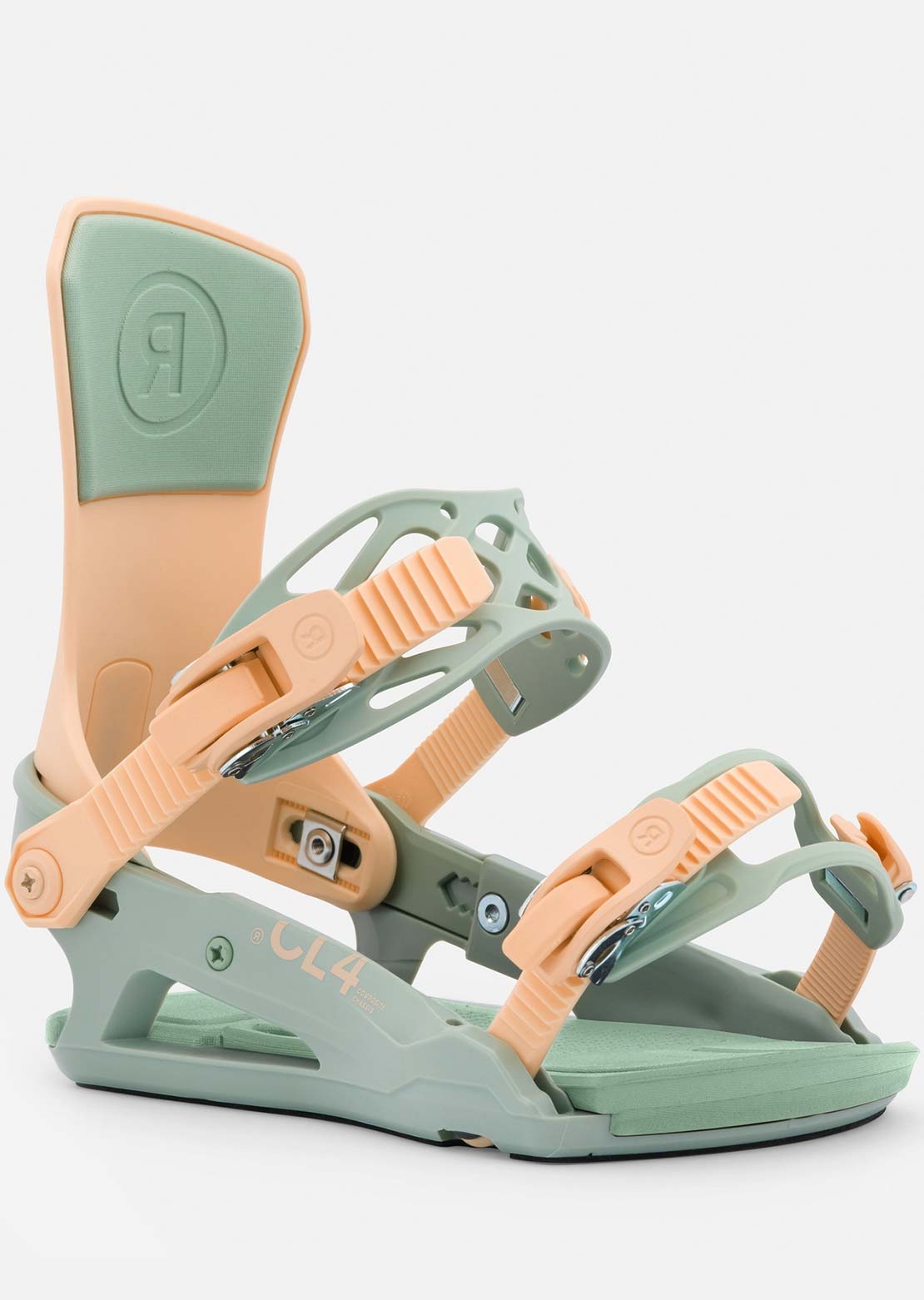 Ride Women's CL-4 Snowboard Bindings Peach