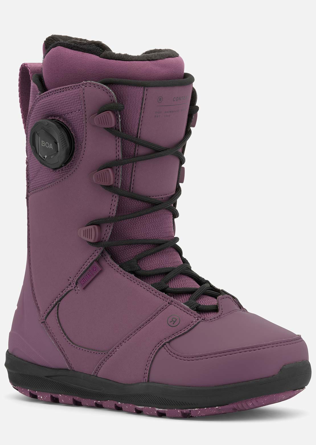 Ride Women's Context Snowboard Boots Purple