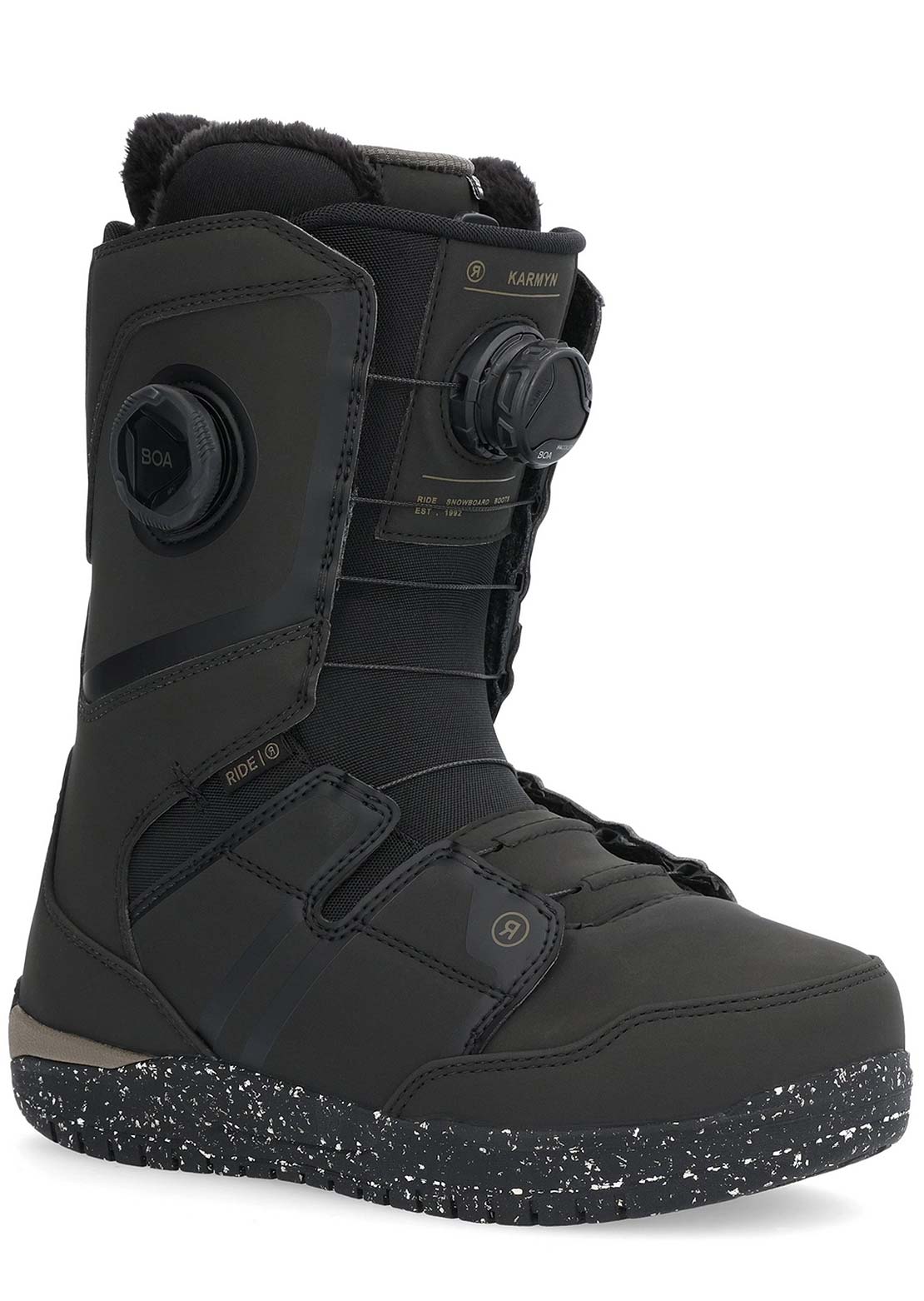 Ride Women's Karmyn Zonal Snowboard Boots Black