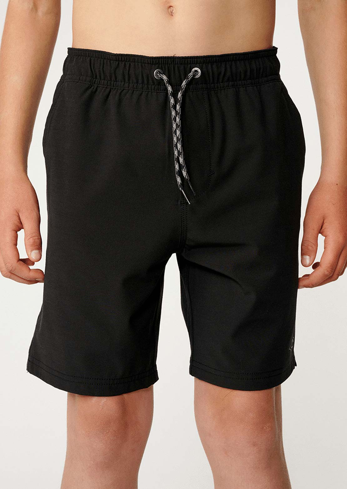 Rip Curl Junior Boardwalk Phase Volley Shorts Black