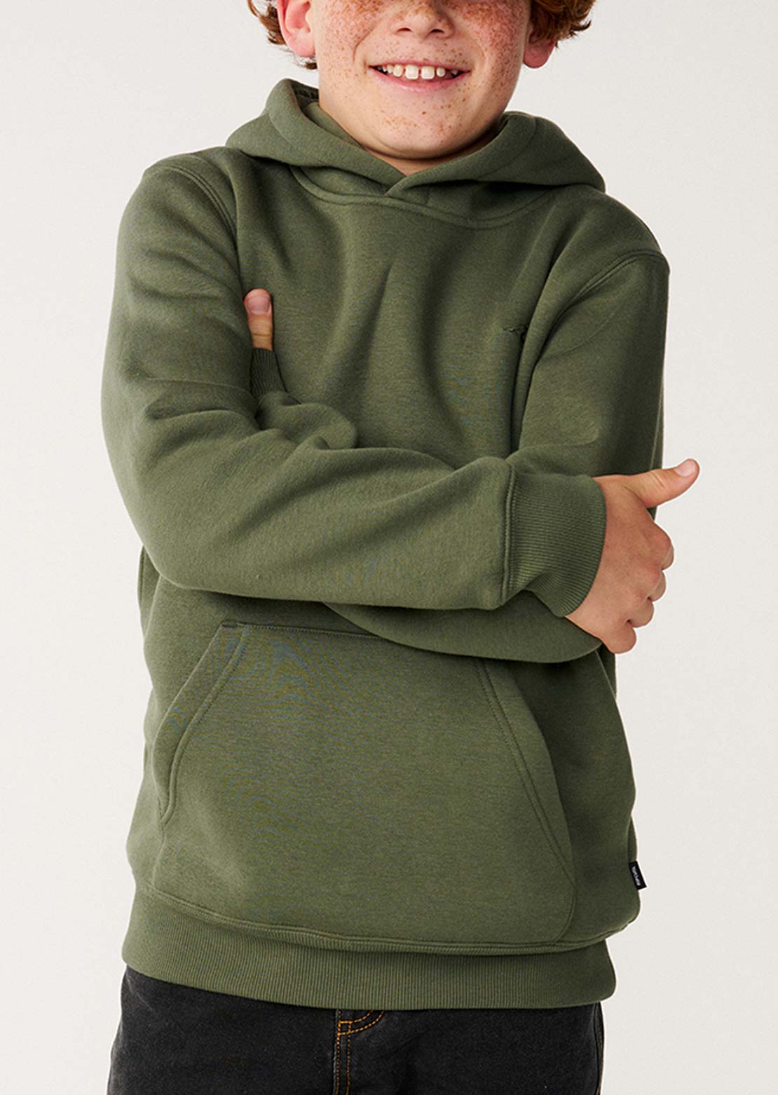 Rip Curl Junior Classic Surf Hood Dark Olive