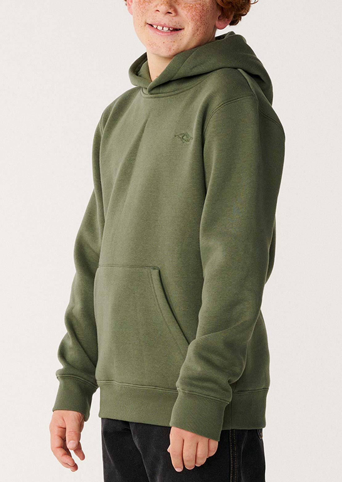 Rip Curl Junior Classic Surf Hood Dark Olive