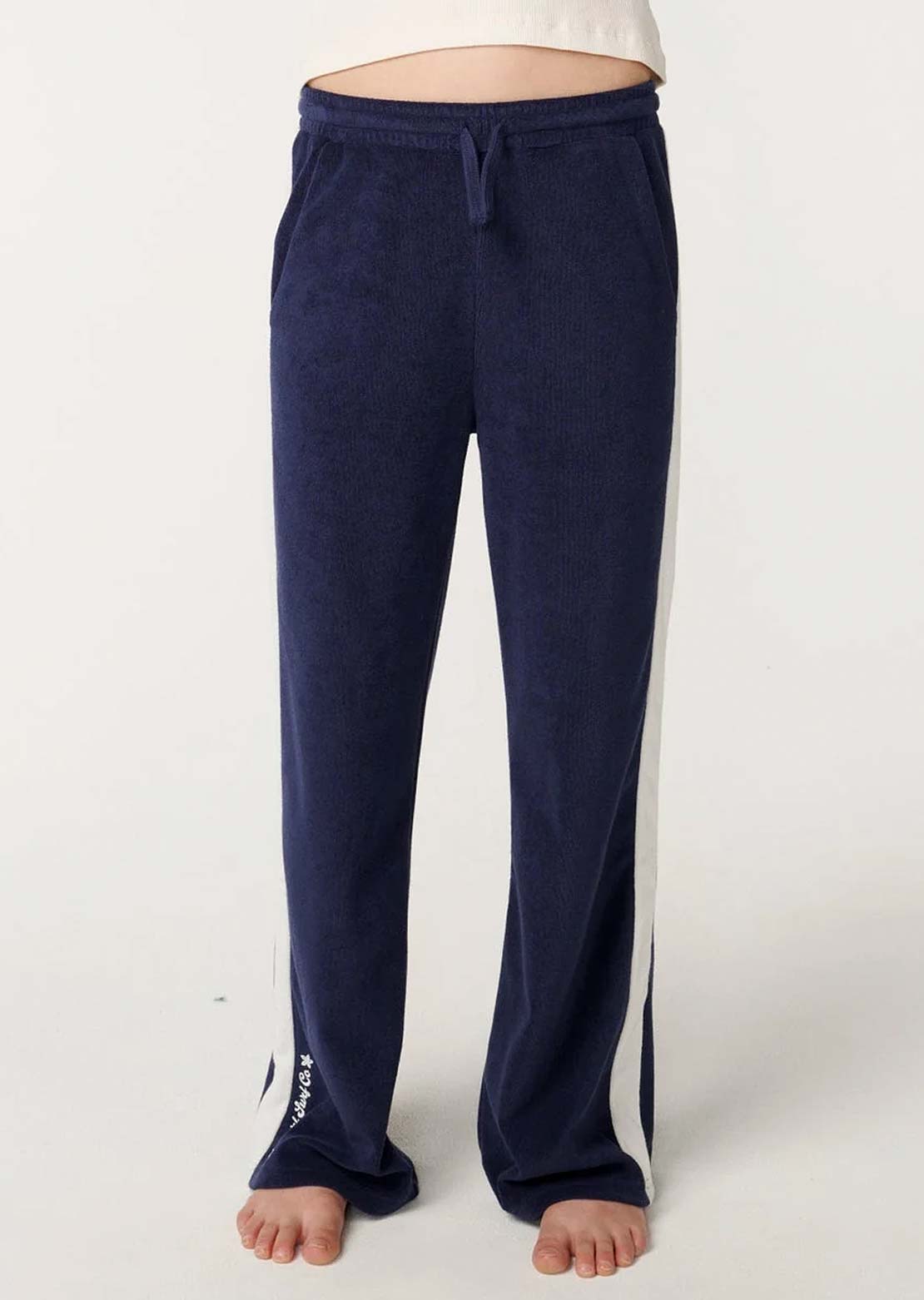 Rip Curl Junior Costa Del Sol Terry Pants Navy