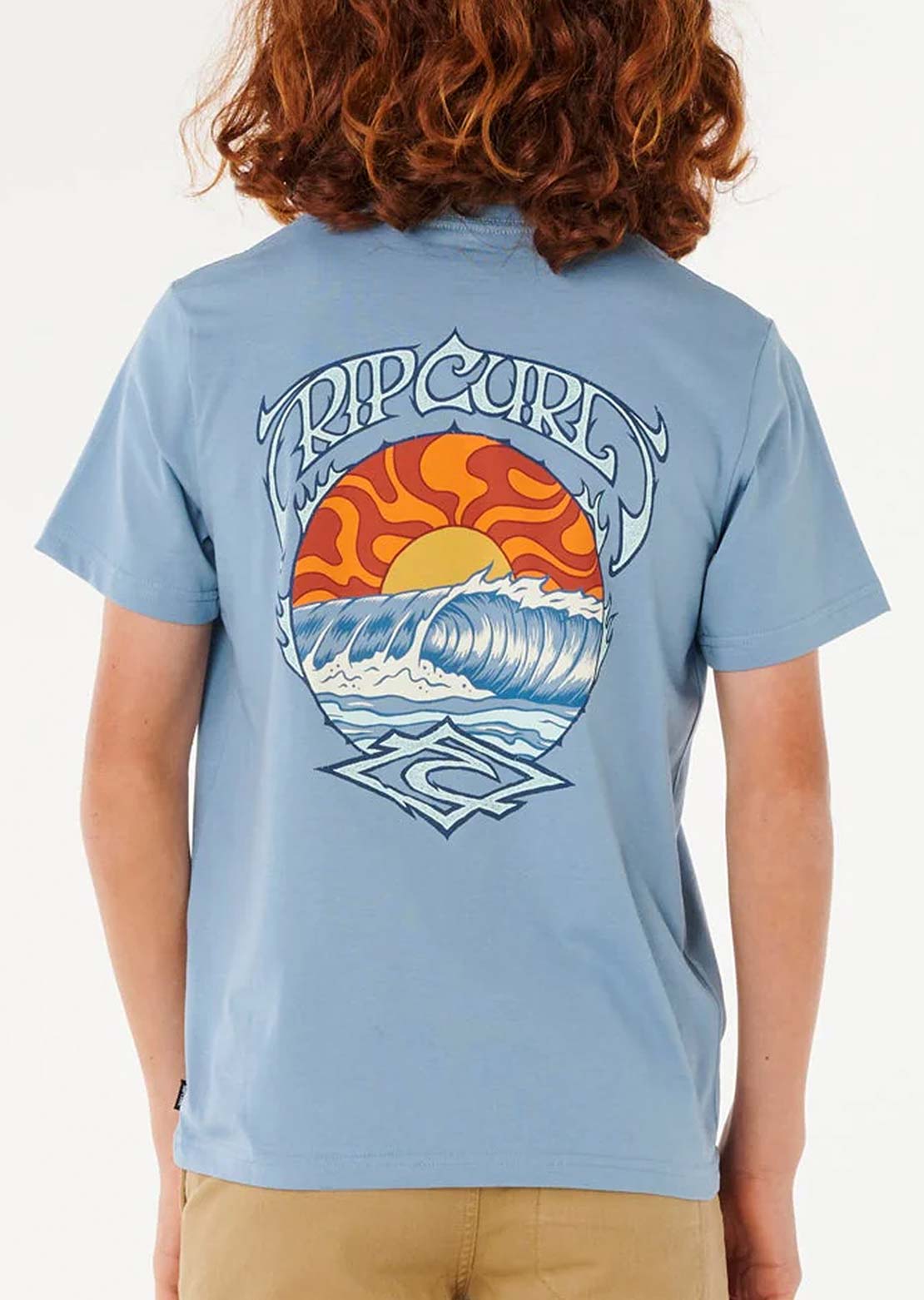 Rip Curl Junior Hazey Days T-Shirt Faded Denim