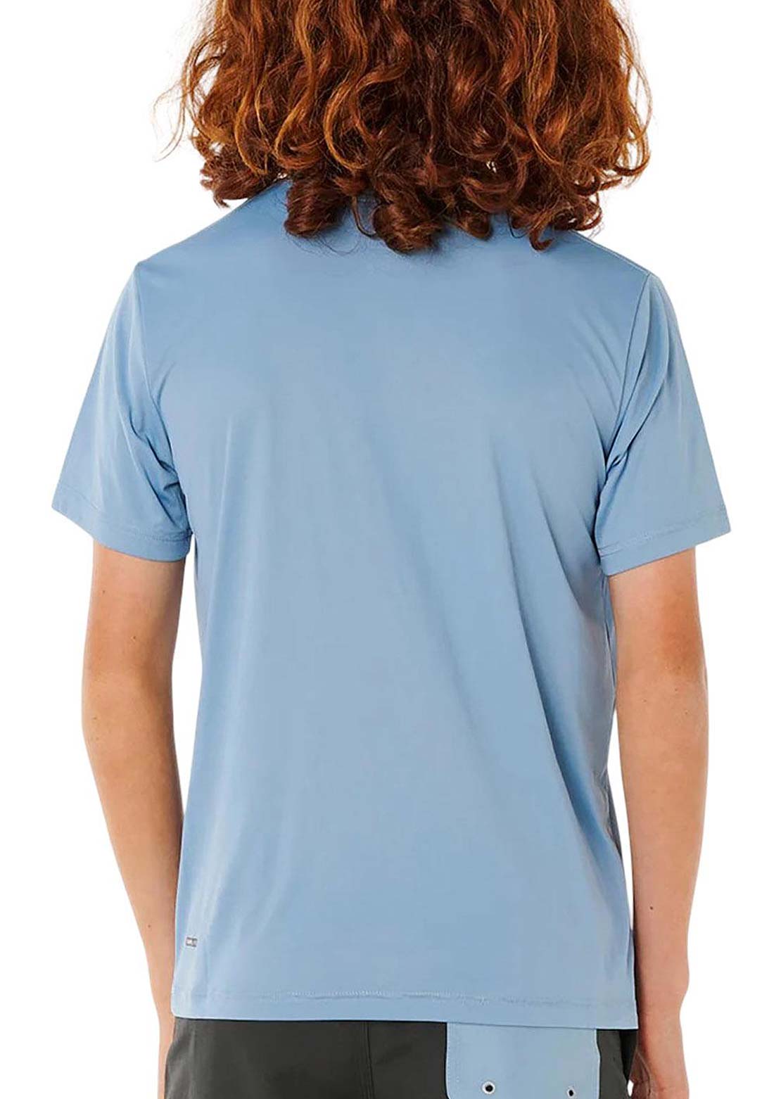 Rip Curl Junior Icons Surflite UPF Rashguard Faded Denim