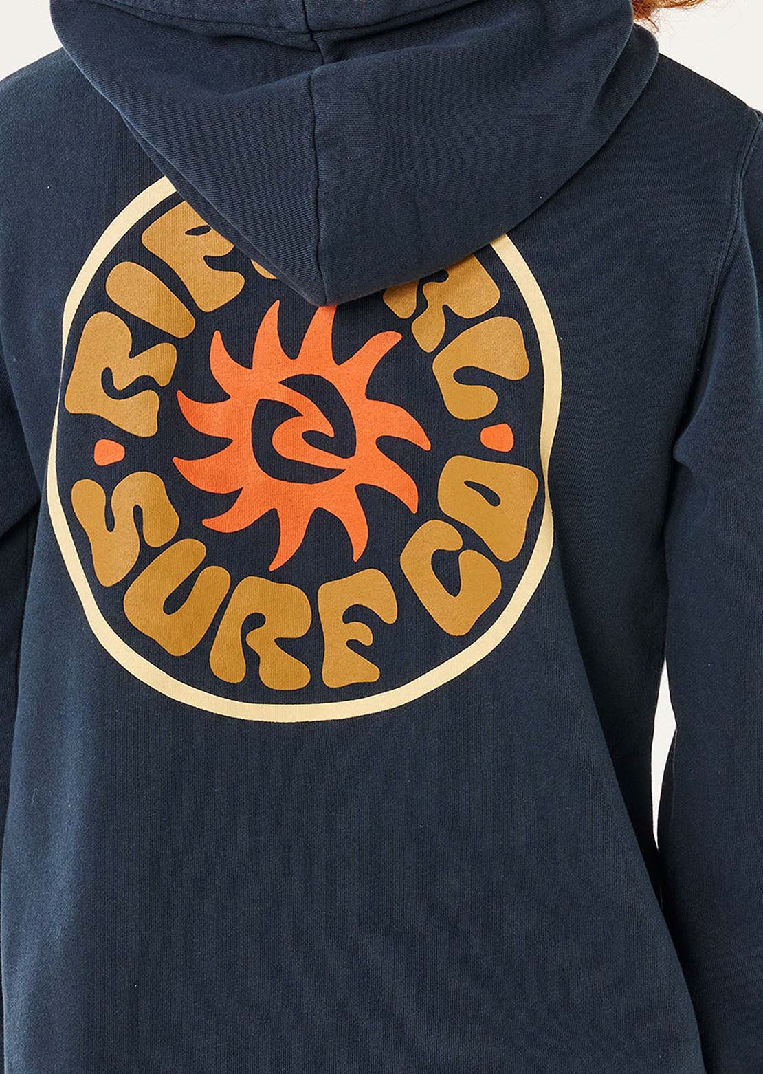 Rip Curl Junior Pacific Rinse Hood Dark Navy