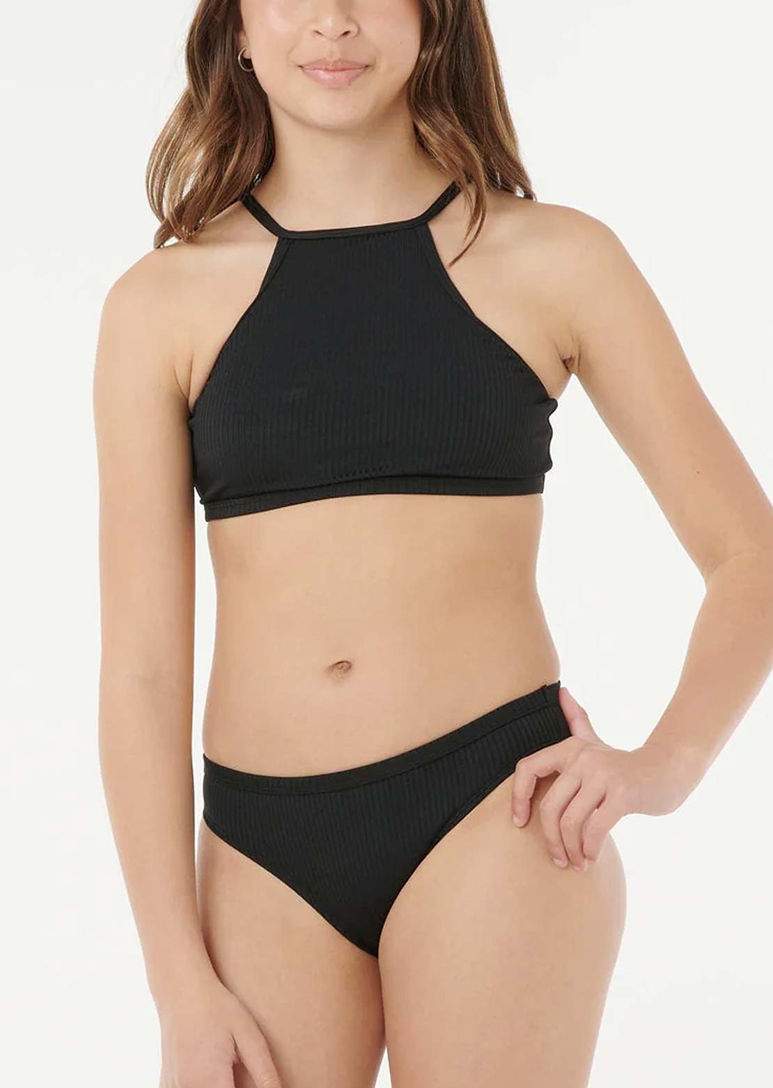 Rip Curl Junior Premium Rib 2.0 Bikini Black