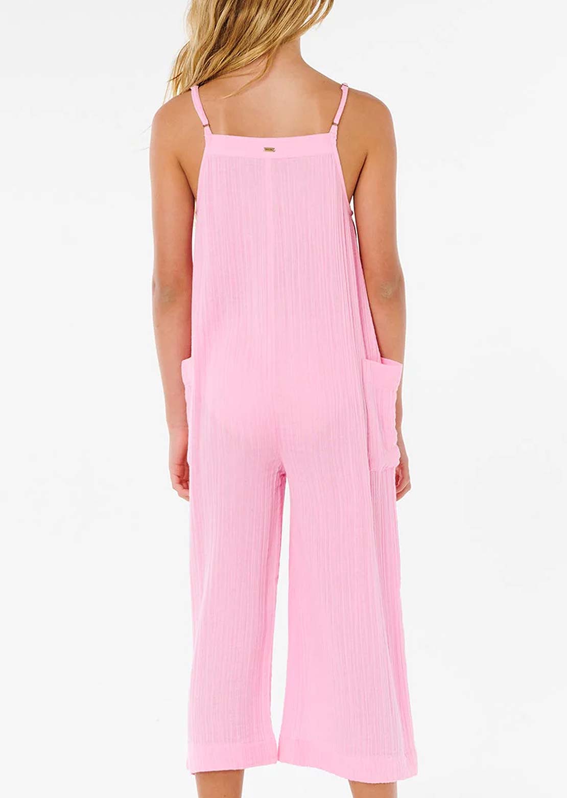 Rip Curl Junior Premium Surf Jumpsuit Bright Pink