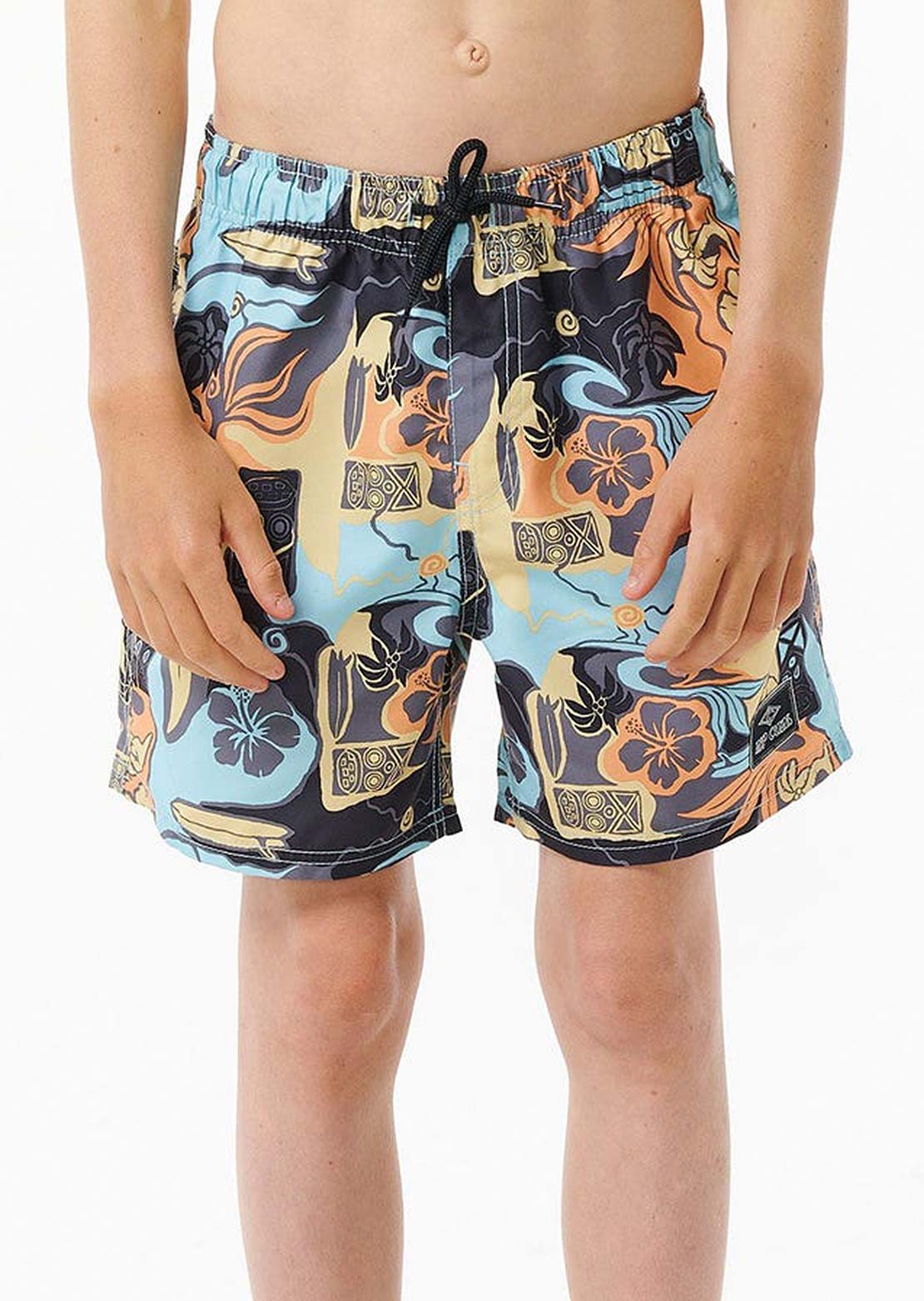 Rip Curl Junior Shred Revival Boardshorts Bright Yellow