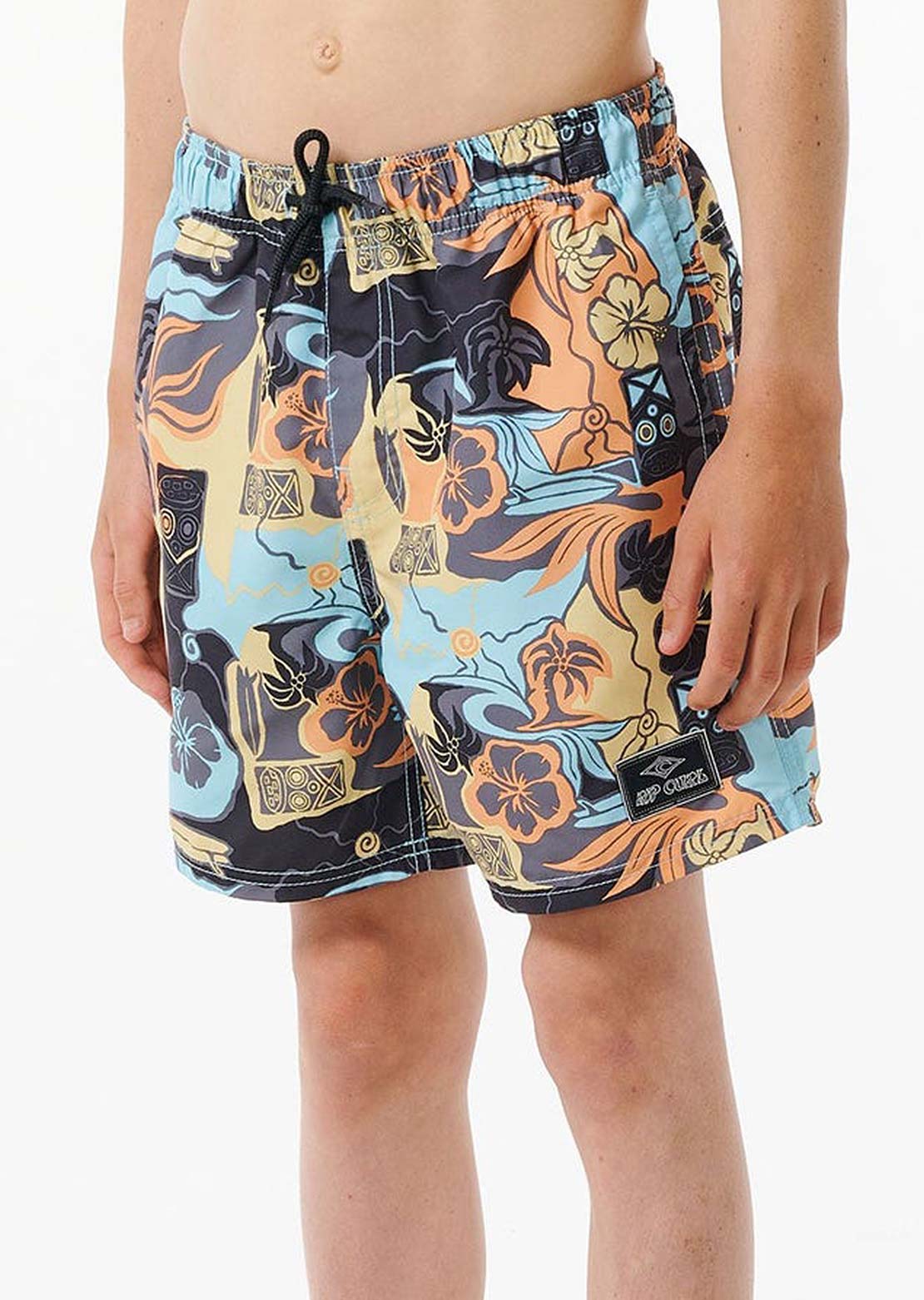 Rip Curl Junior Shred Revival Boardshorts Bright Yellow
