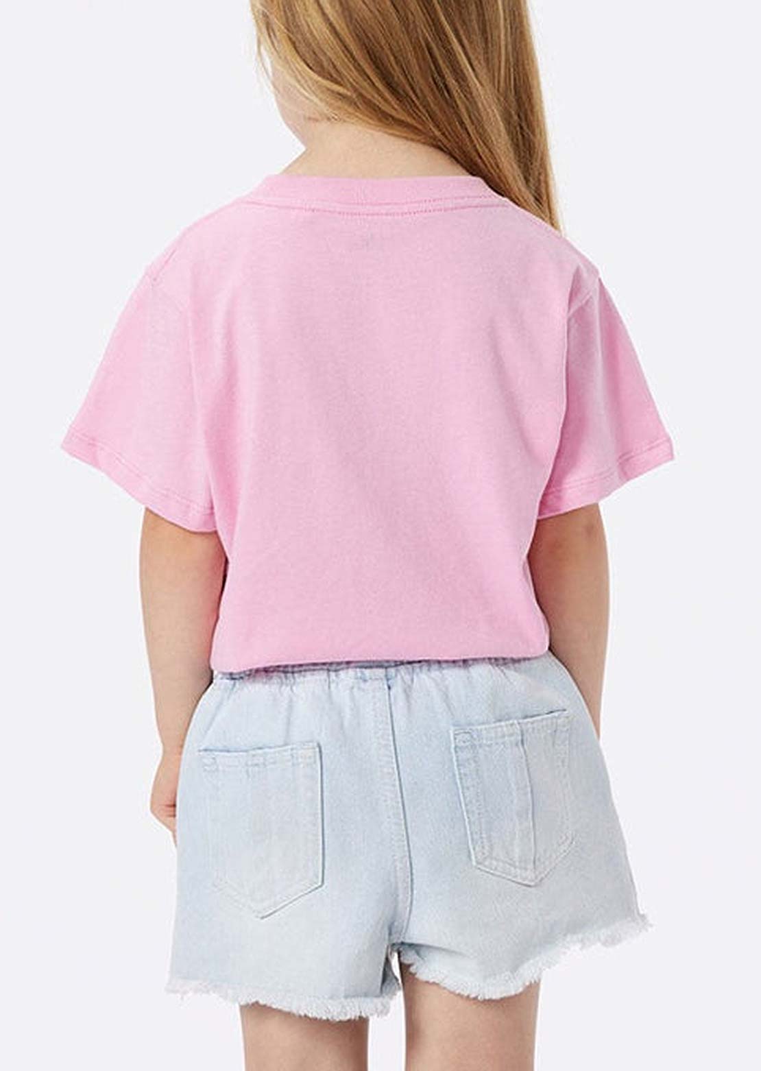 Rip Curl Junior Sunkissed Dreams Art T-shirt Bright Pink