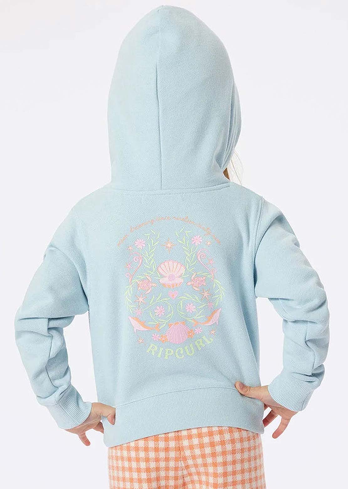 Rip Curl Junior Sunkissed Dreams Fleece Longsleeve Light Blue