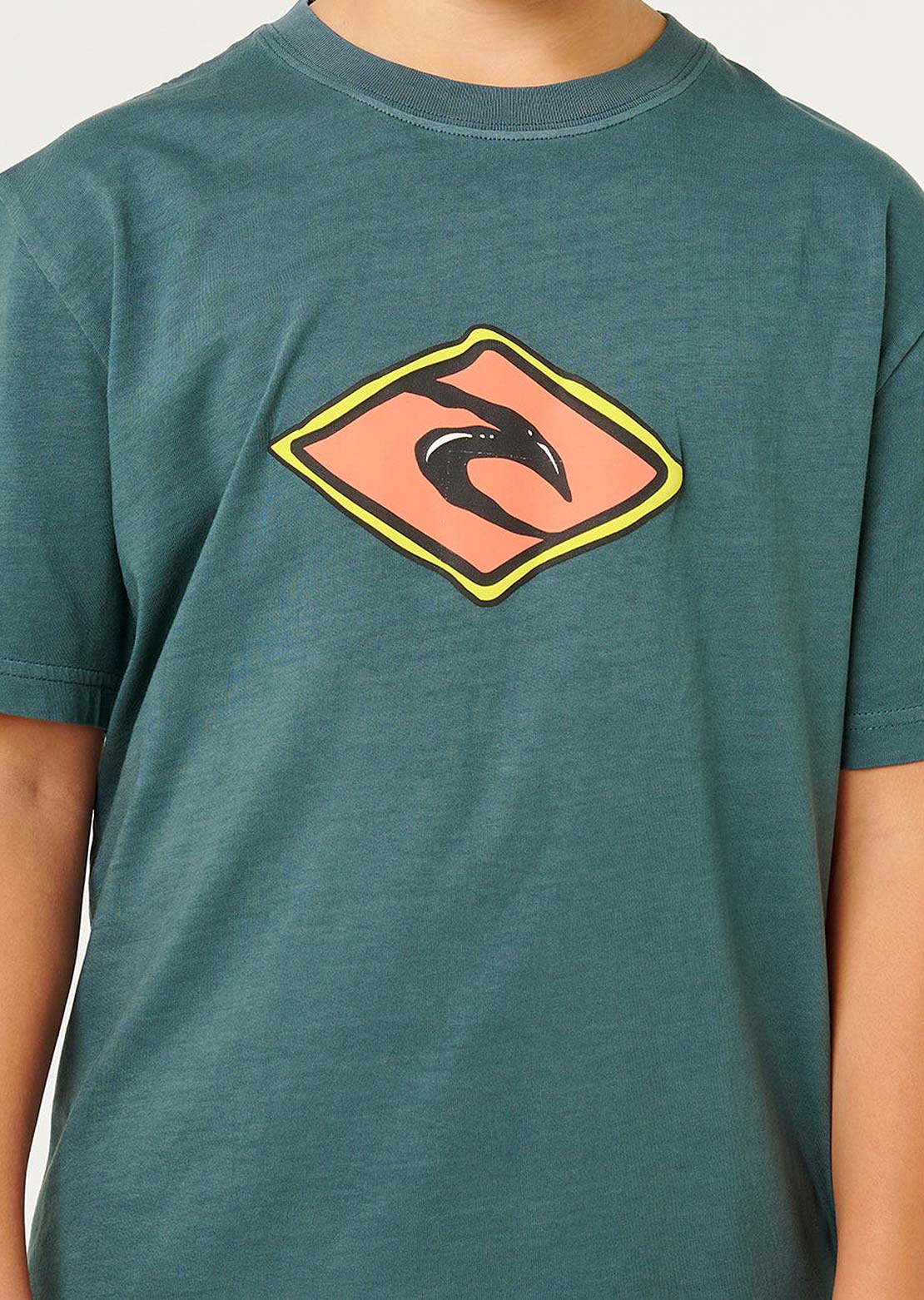 Rip Curl Junior Sunset Sesh Wash T-Shirt Pine Night