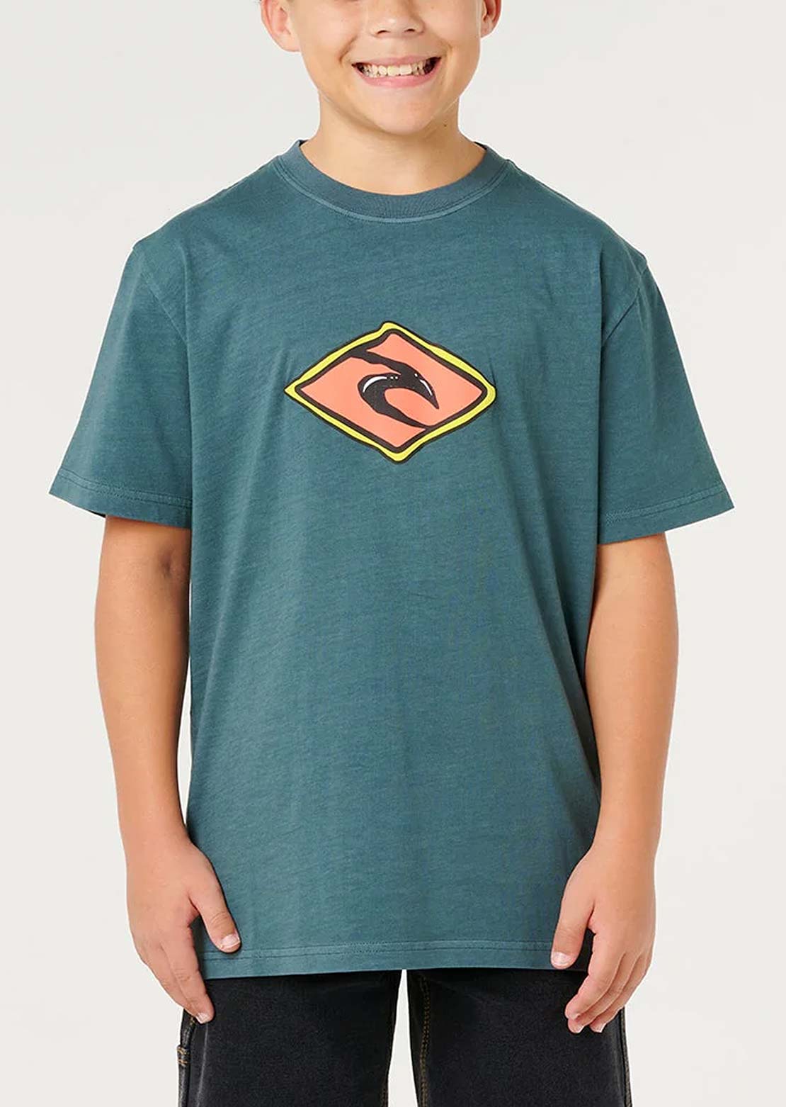 Rip Curl Junior Sunset Sesh Wash T-Shirt Pine Night