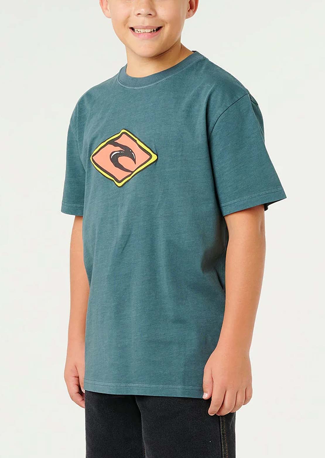 Rip Curl Junior Sunset Sesh Wash T-Shirt Pine Night