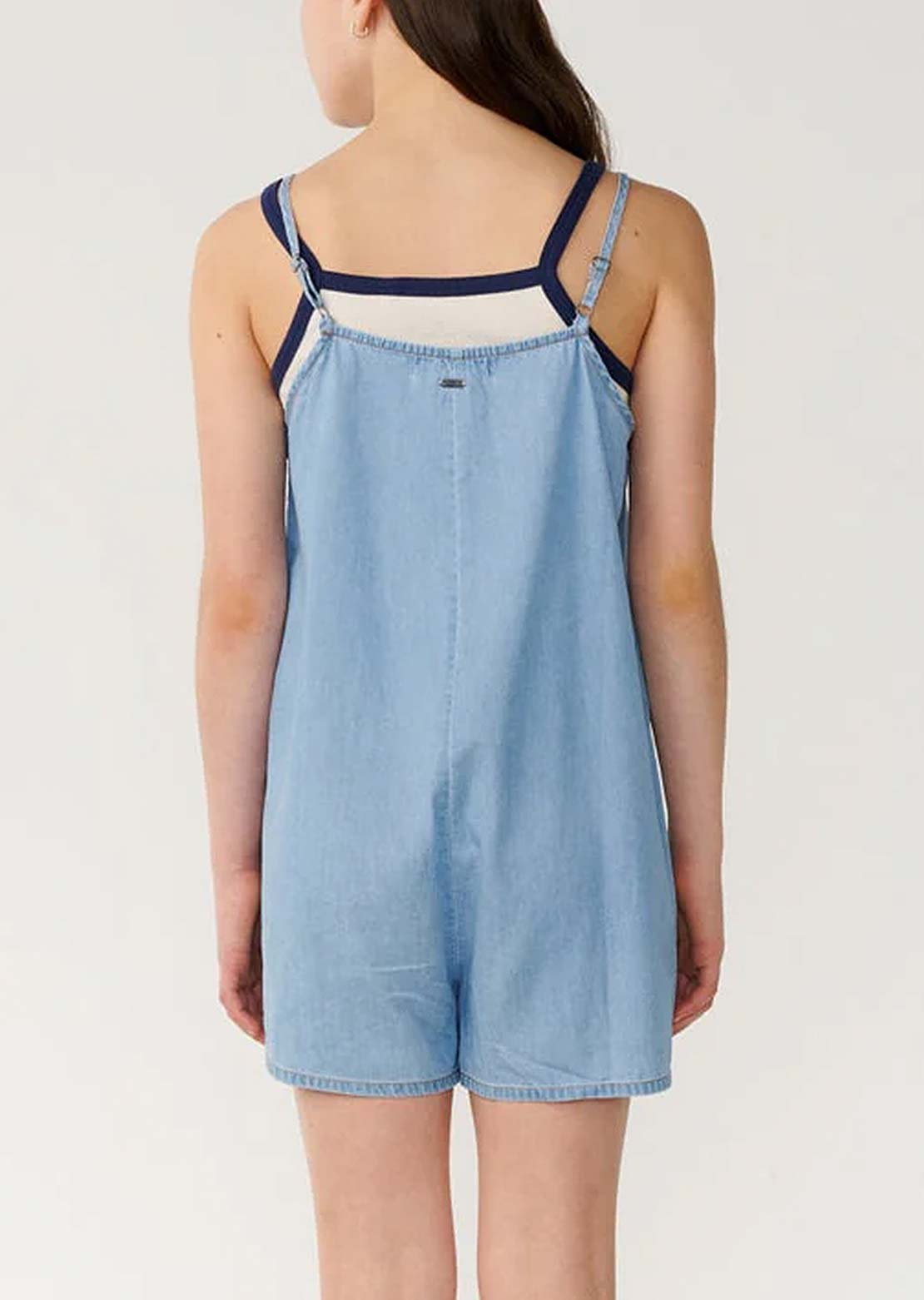 Rip Curl Junior Sunshine Squad Romper Washed Blue