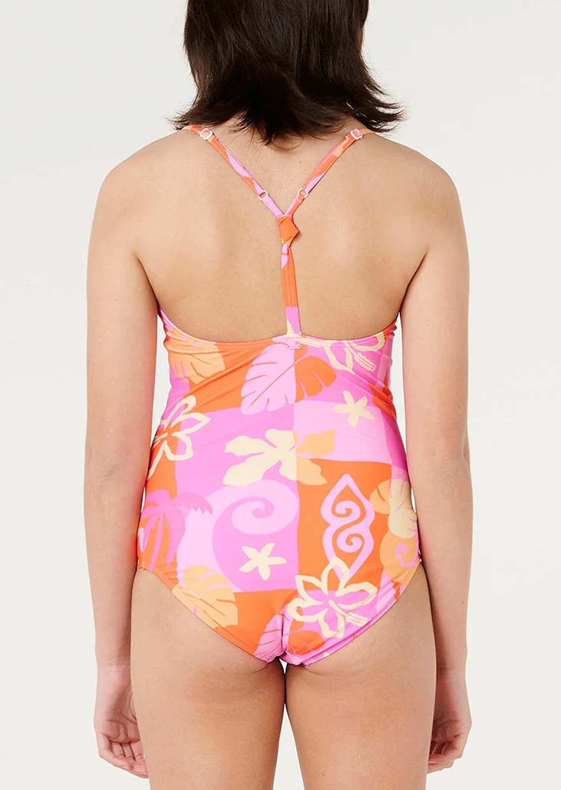 Rip Curl Junior Tropical Dawn One Piece Tangerine