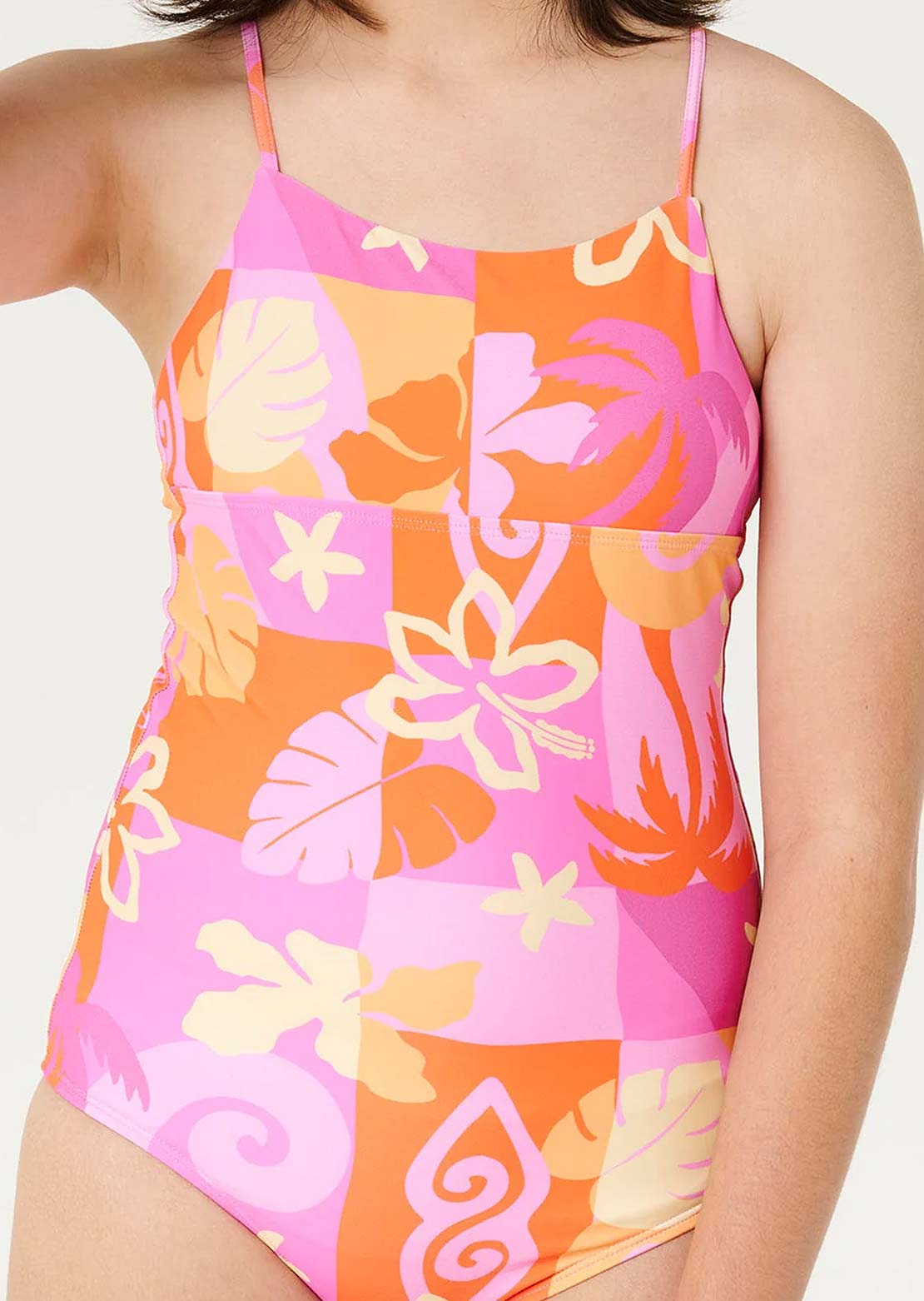 Rip Curl Junior Tropical Dawn One Piece Tangerine