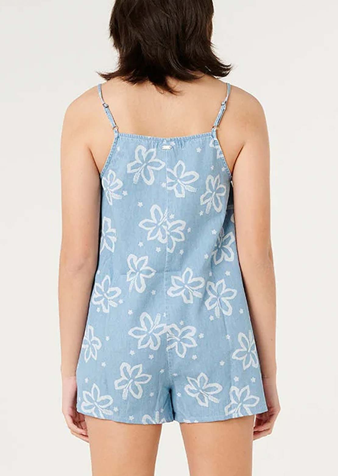 Rip Curl Junior Tropical Dawn Romper Washed Blue