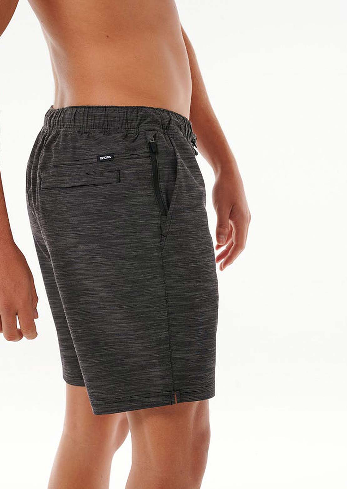 Rip Curl Men&#39;s Boardwalk Jackson Volley Shorts Black