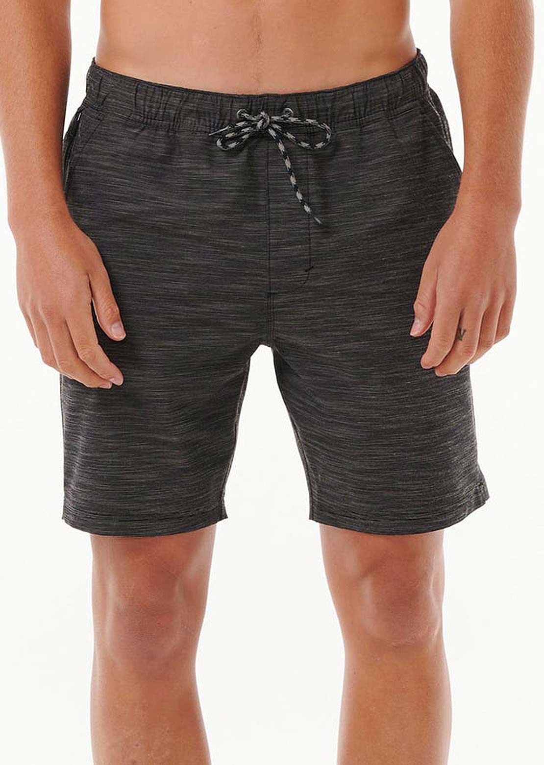Rip Curl Men&#39;s Boardwalk Jackson Volley Shorts Black