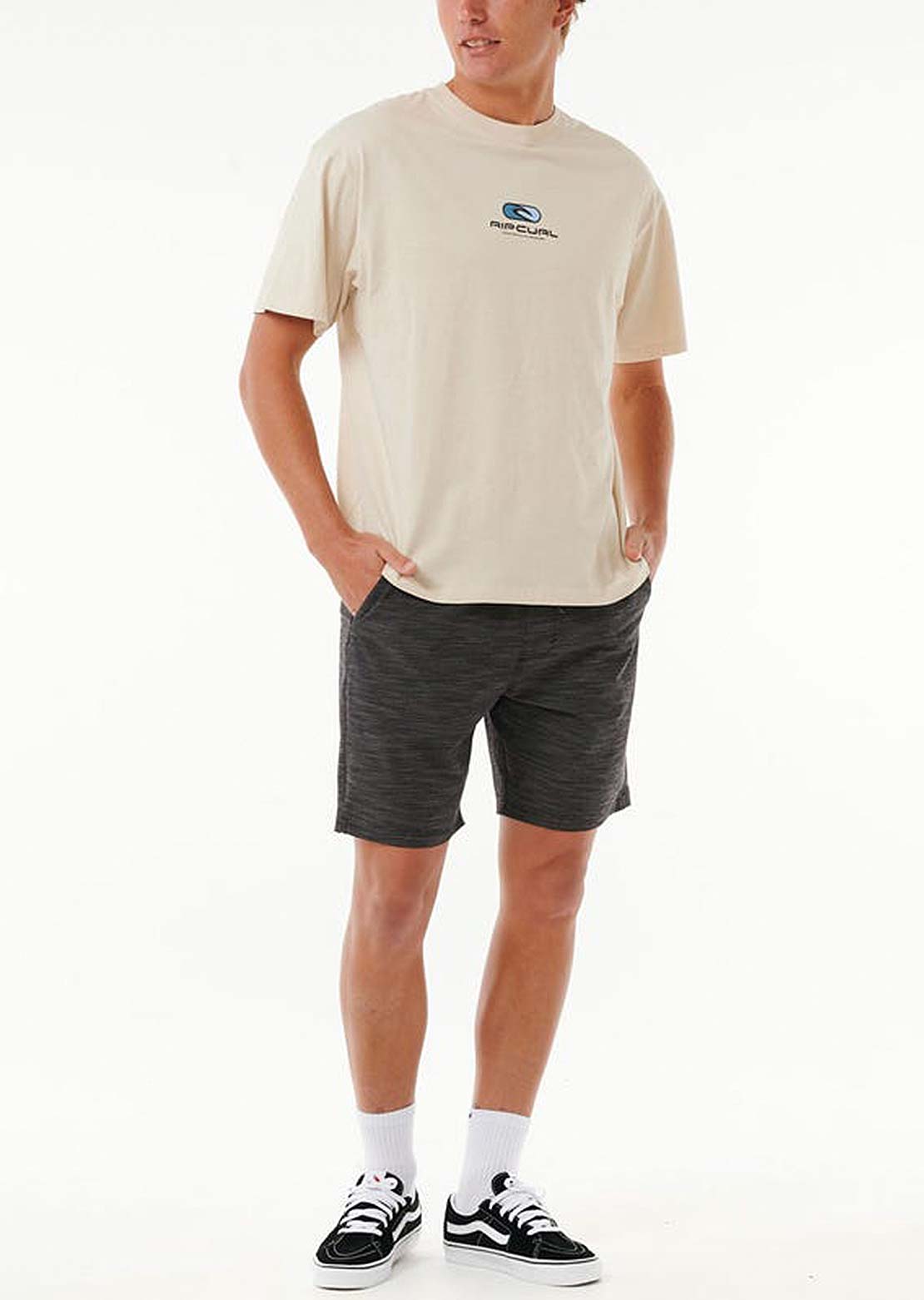 Rip Curl Men&#39;s Boardwalk Jackson Volley Shorts Black