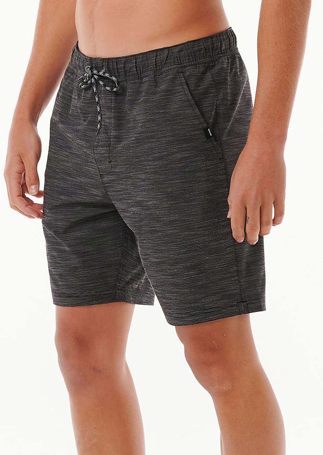 Rip Curl Men&#39;s Boardwalk Jackson Volley Shorts Black