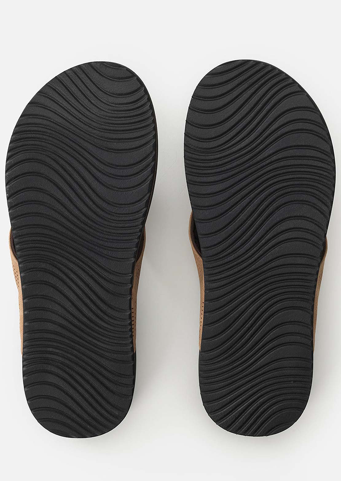 Rip Curl Men's Chiba Open Toe Slippers Brown/Black