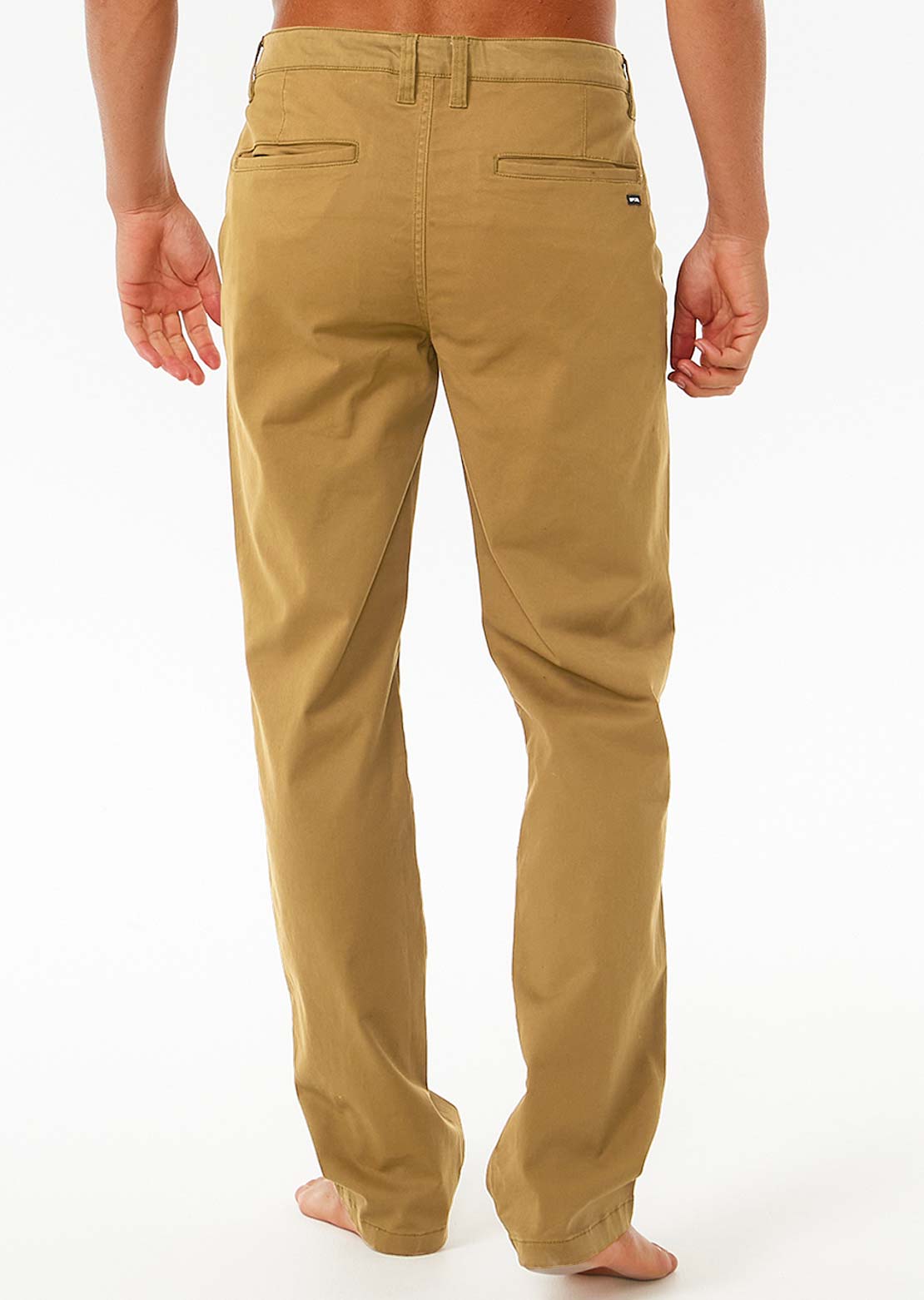 Rip Curl Men's Classic Surf Chino Pants Dark Khaki
