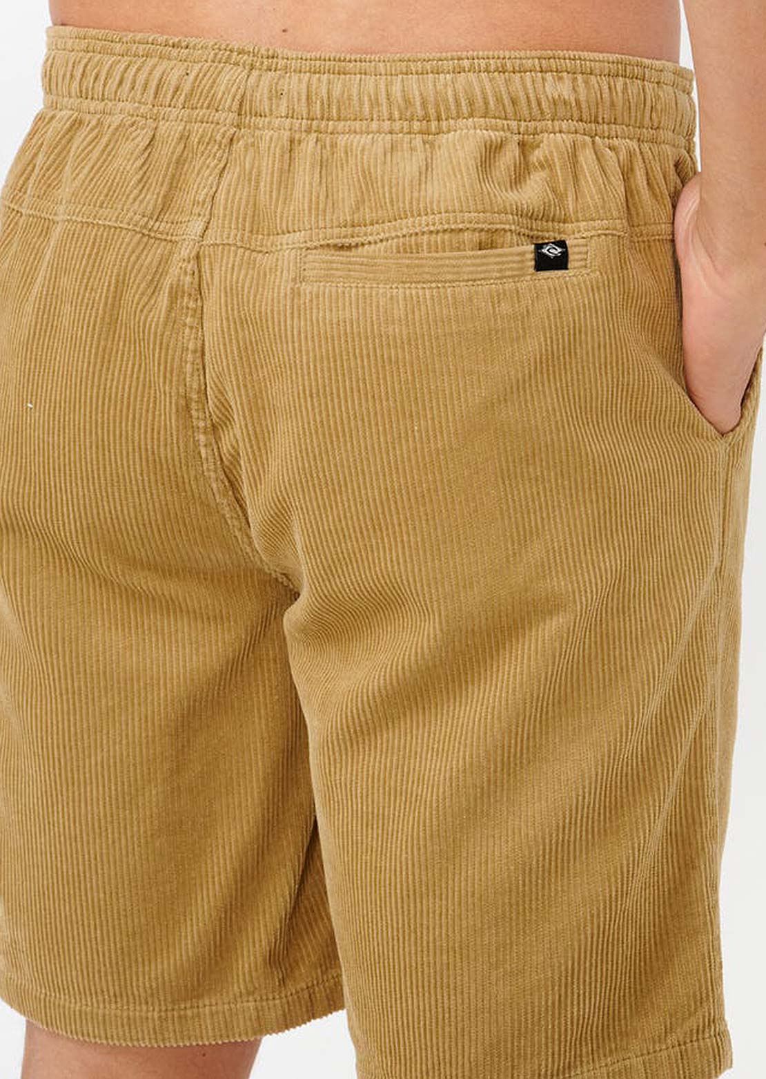 Rip Curl Men&#39;s Classic Surf Cord Volley Shorts Dark Khaki