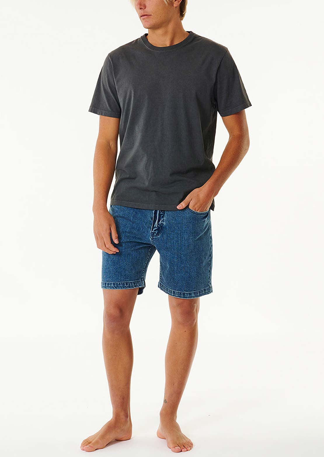 Rip Curl Men&#39;s Classic Surf Denim Walk Short Tidal Blue