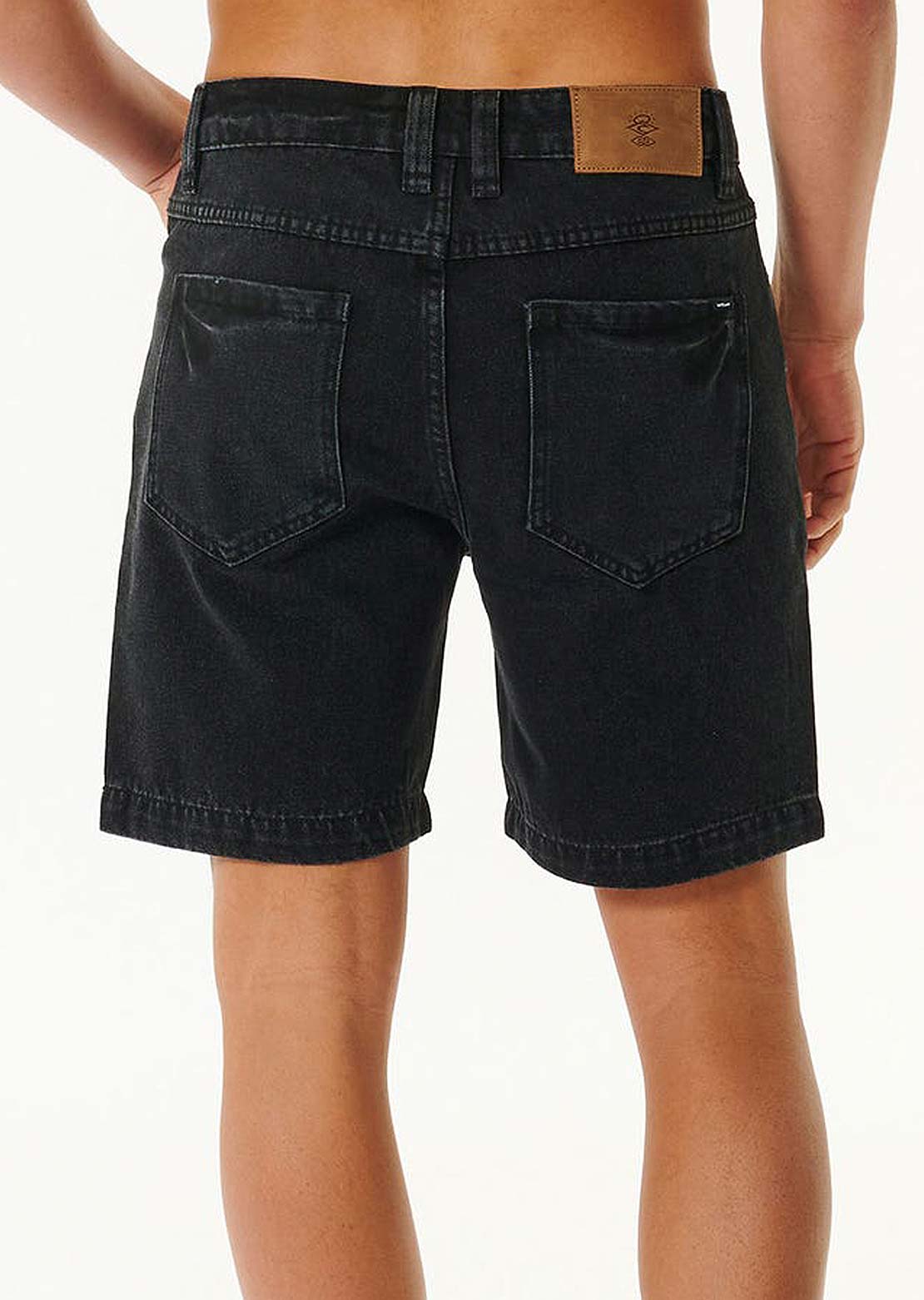 Rip Curl Men&#39;s Classic Surf Denim Walk Short Washed Black