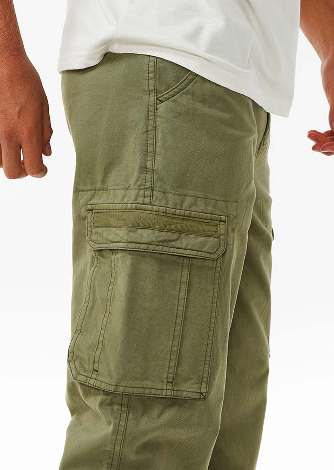 Rip Curl Men's Classic Surf Trail Cargo Pants Light Green