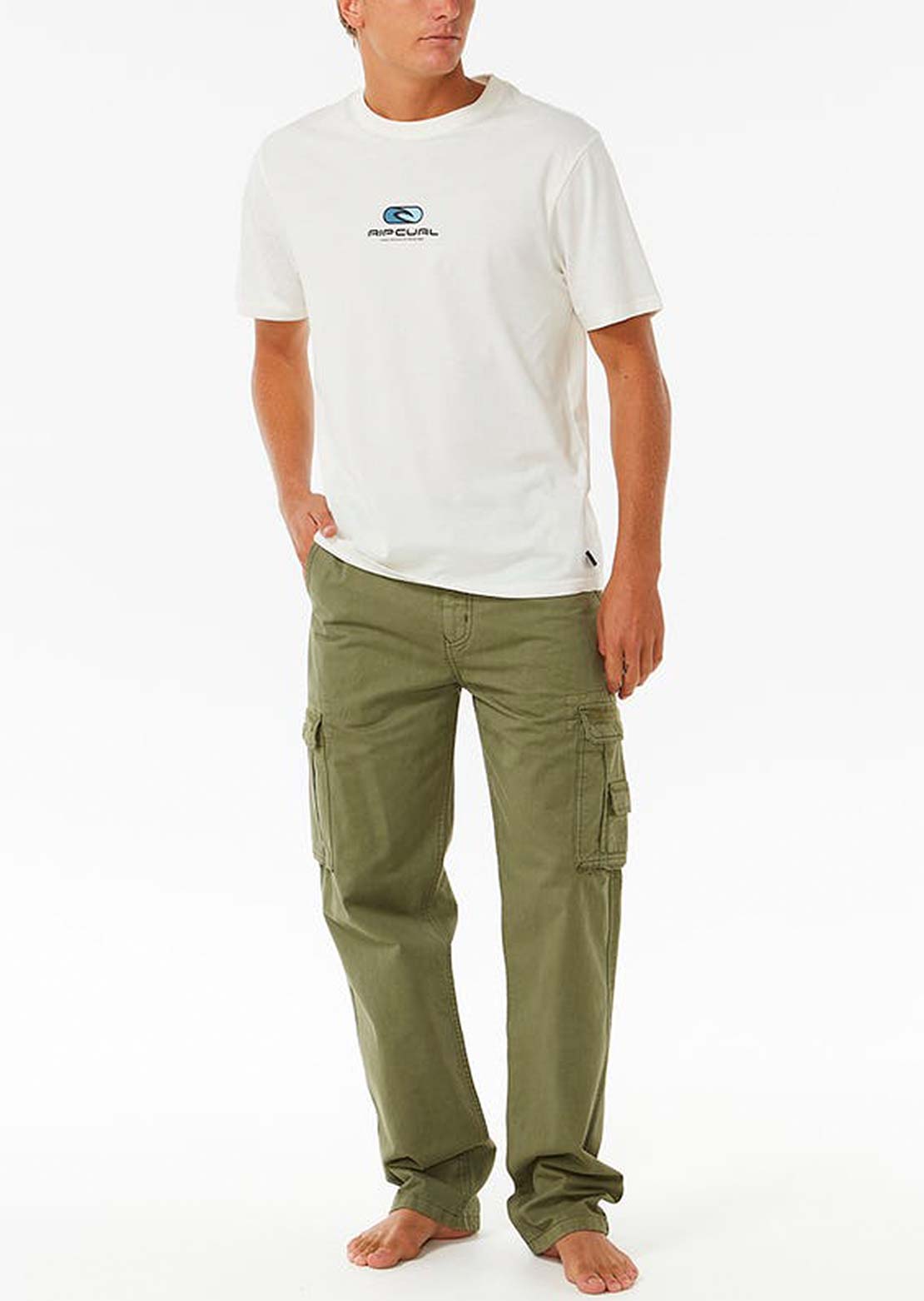 Rip Curl Men's Classic Surf Trail Cargo Pants Light Green