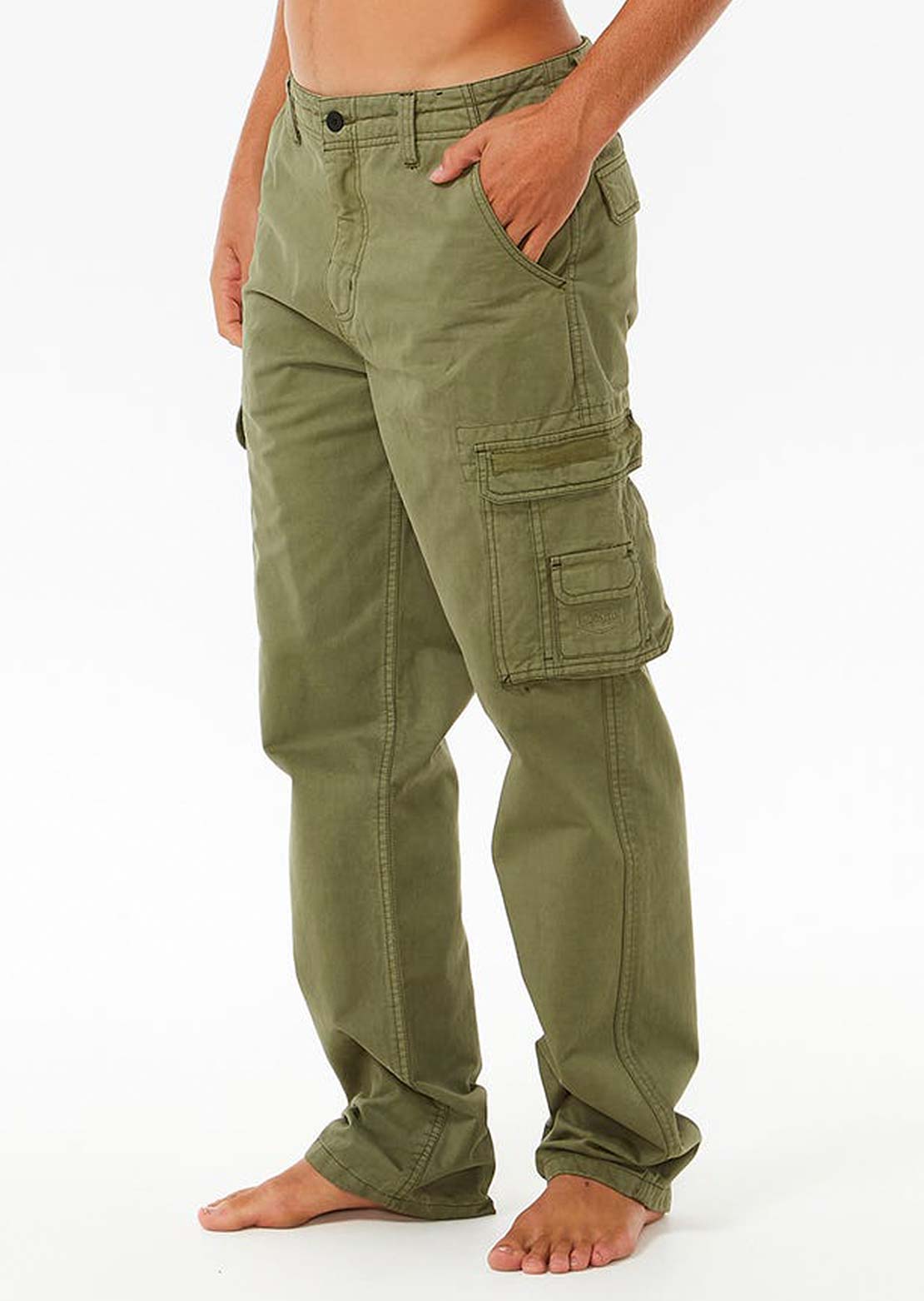 Rip Curl Men's Classic Surf Trail Cargo Pants Light Green