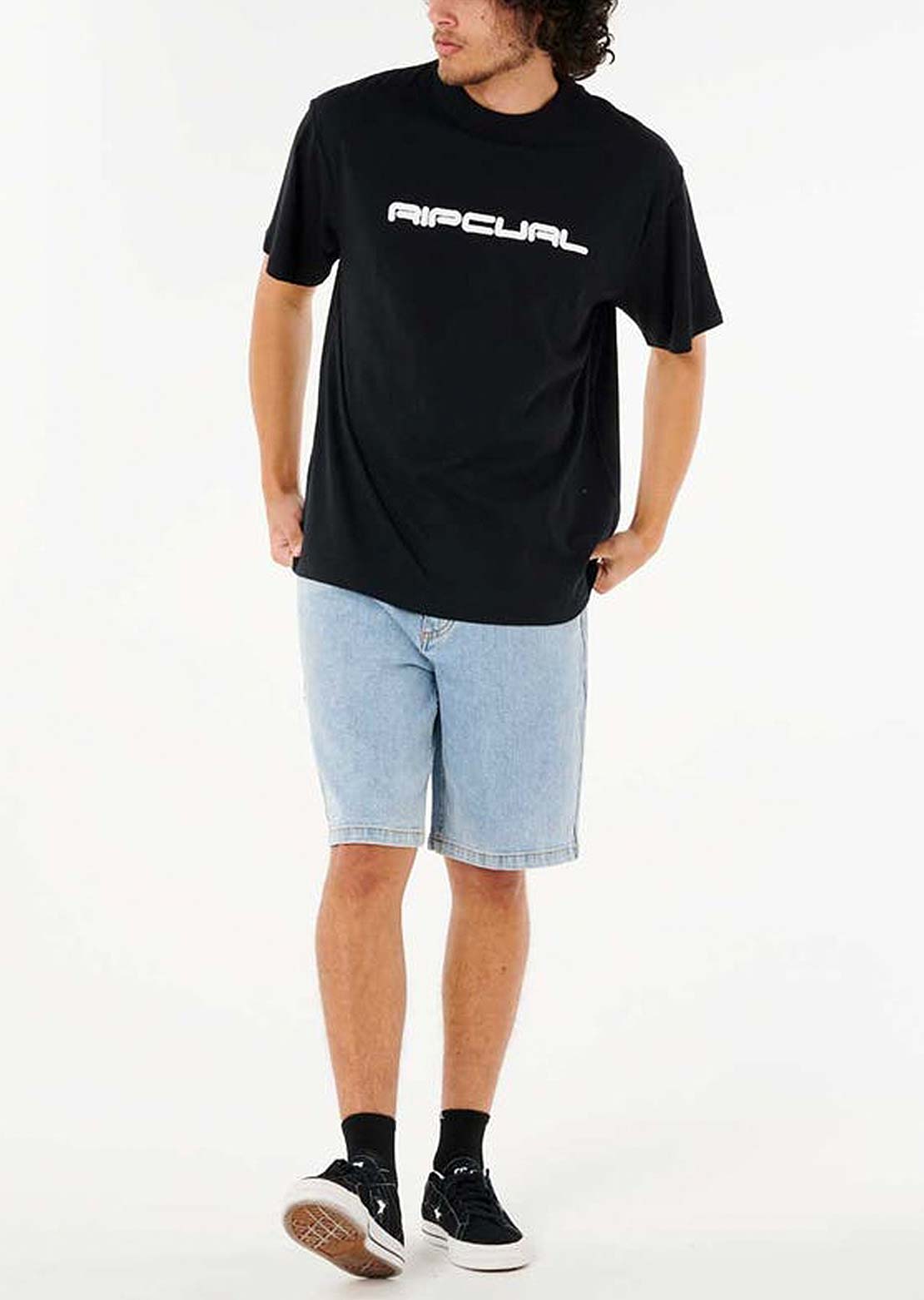 Rip Curl Men&#39;s Dosed Up T-shirt Black