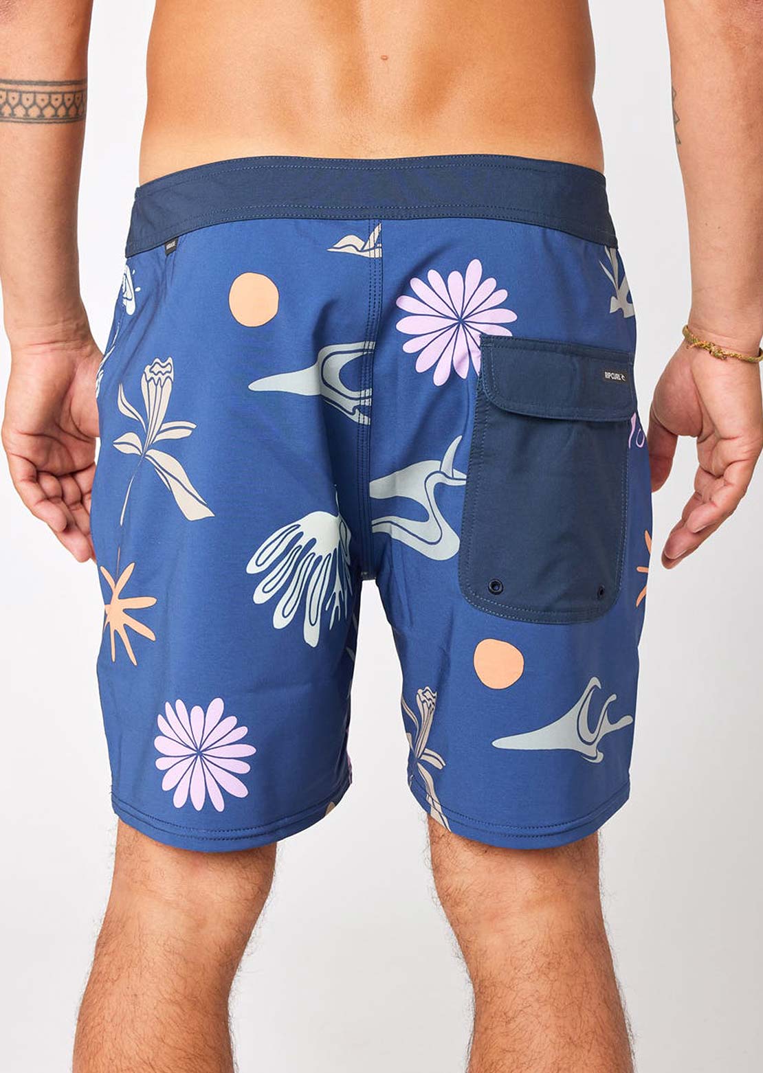 Rip Curl Men's Mirage Retro Dunes Boardshorts Dark Navy