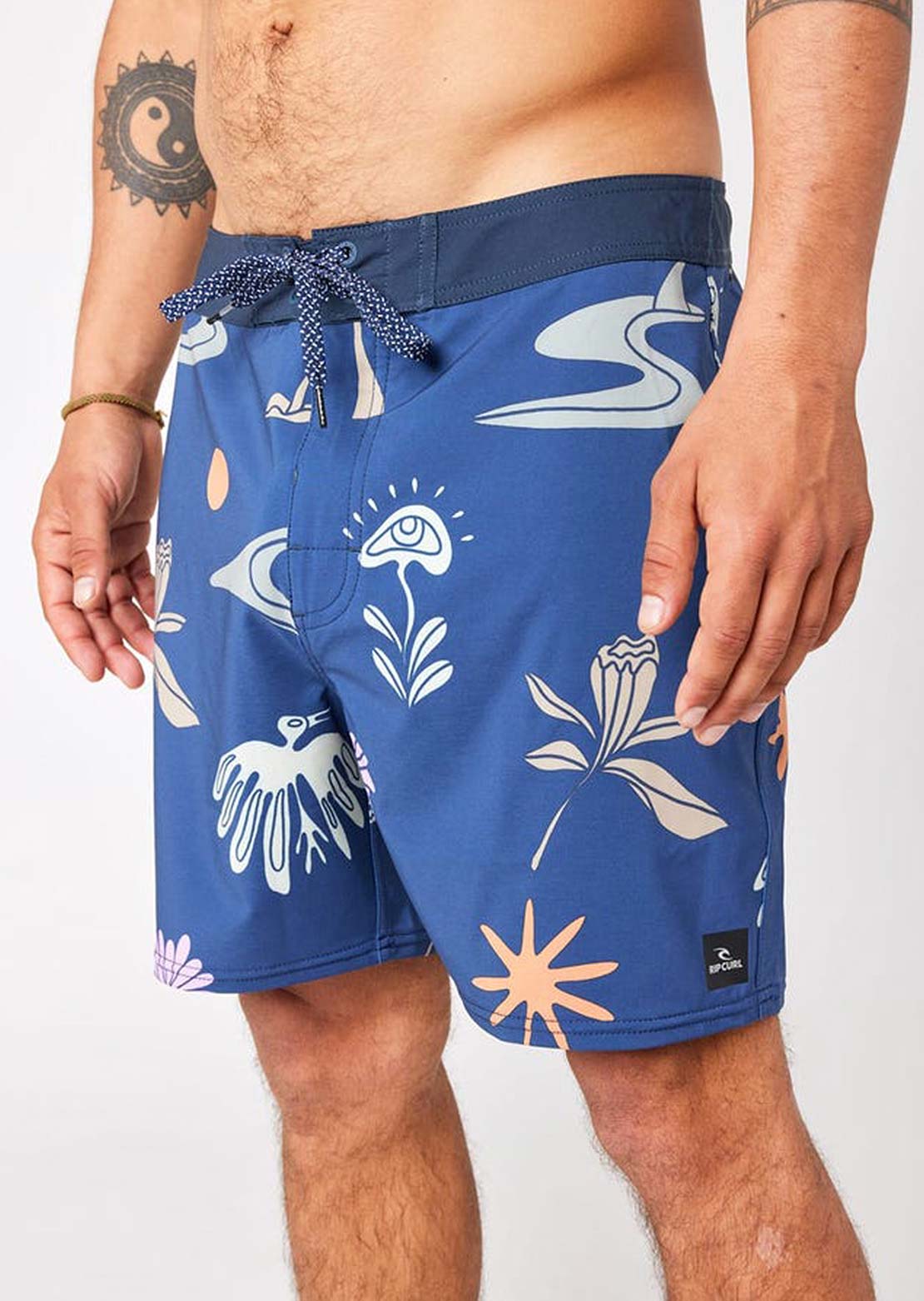 Rip Curl Men's Mirage Retro Dunes Boardshorts Dark Navy