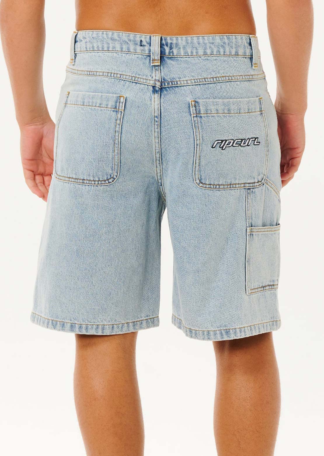 Rip Curl Men's Nu Dose Denim Walkshorts Washed Blue