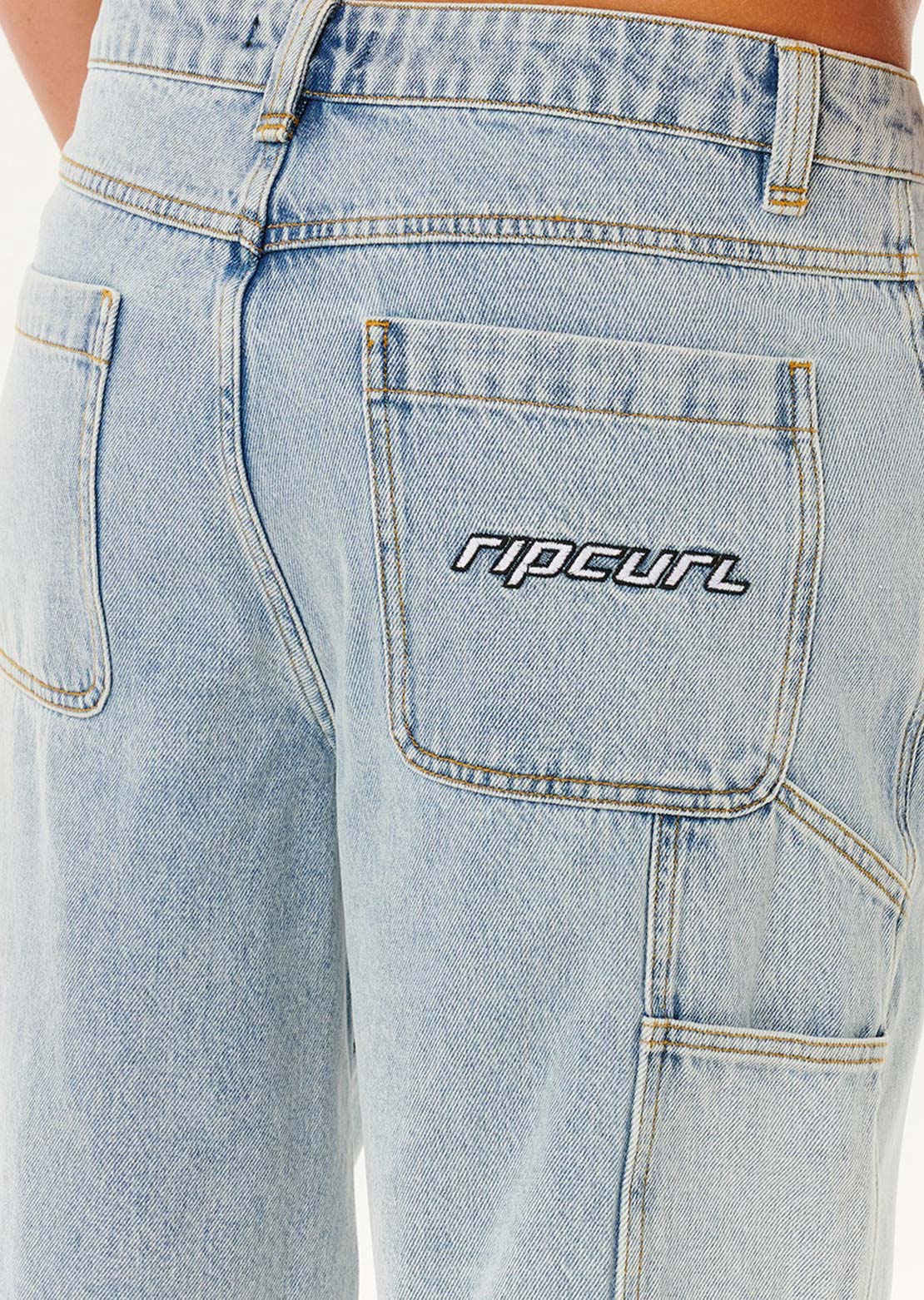 Rip Curl Men's Nu Dose Denim Walkshorts Washed Blue