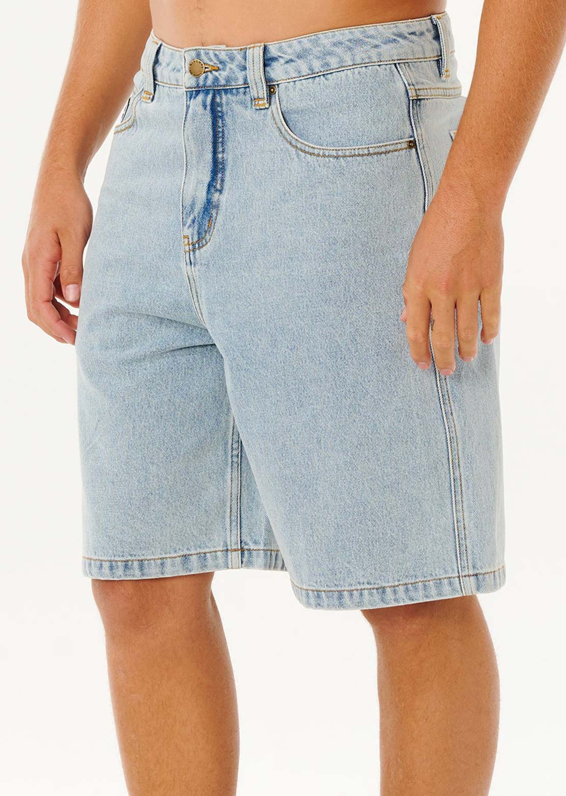 Rip Curl Men's Nu Dose Denim Walkshorts Washed Blue