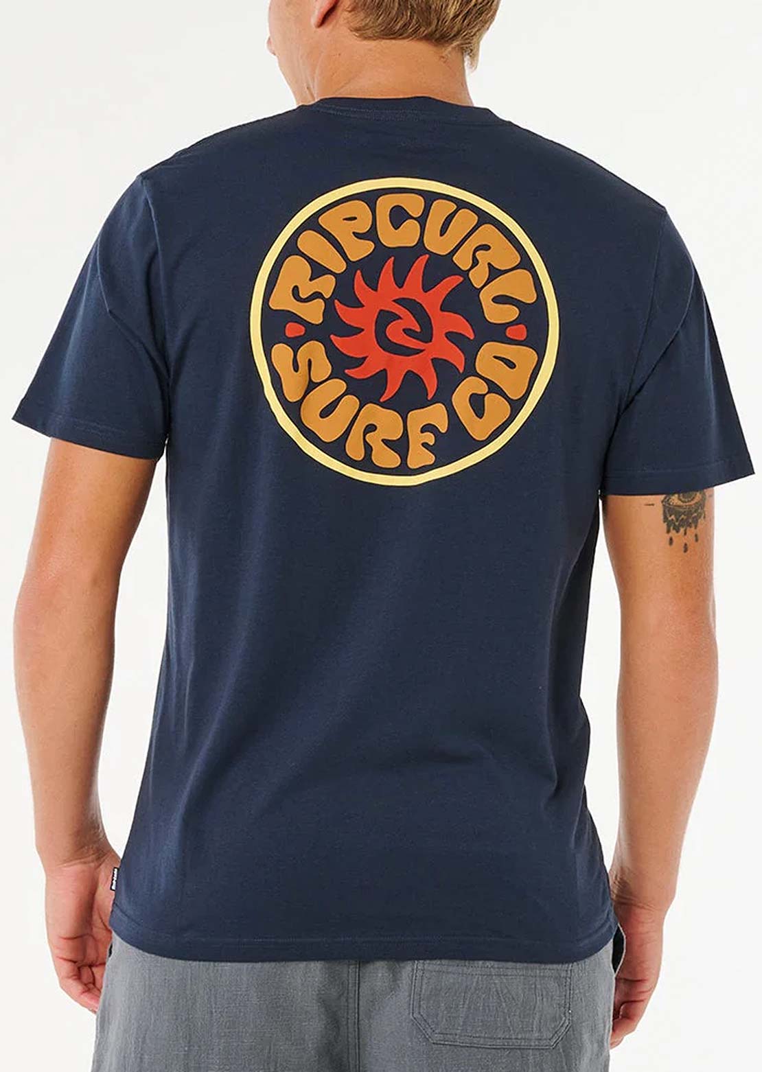 Rip Curl Men's Pacific Rinse Circle T-Shirt Dark Navy