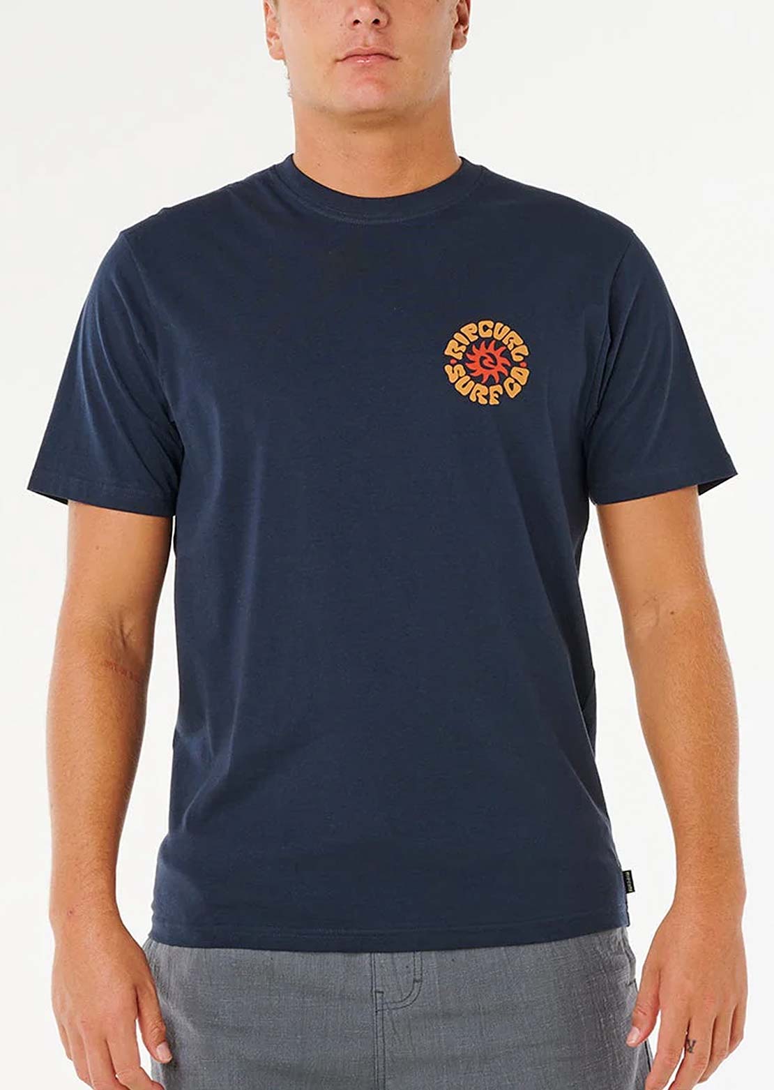 Rip Curl Men's Pacific Rinse Circle T-Shirt Dark Navy