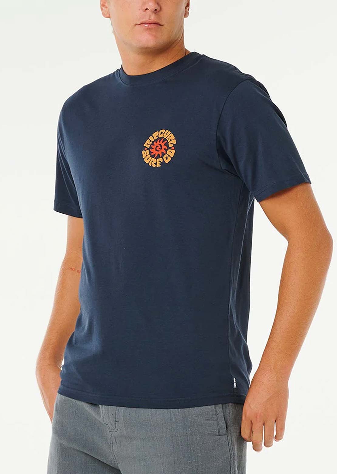 Rip Curl Men's Pacific Rinse Circle T-Shirt Dark Navy